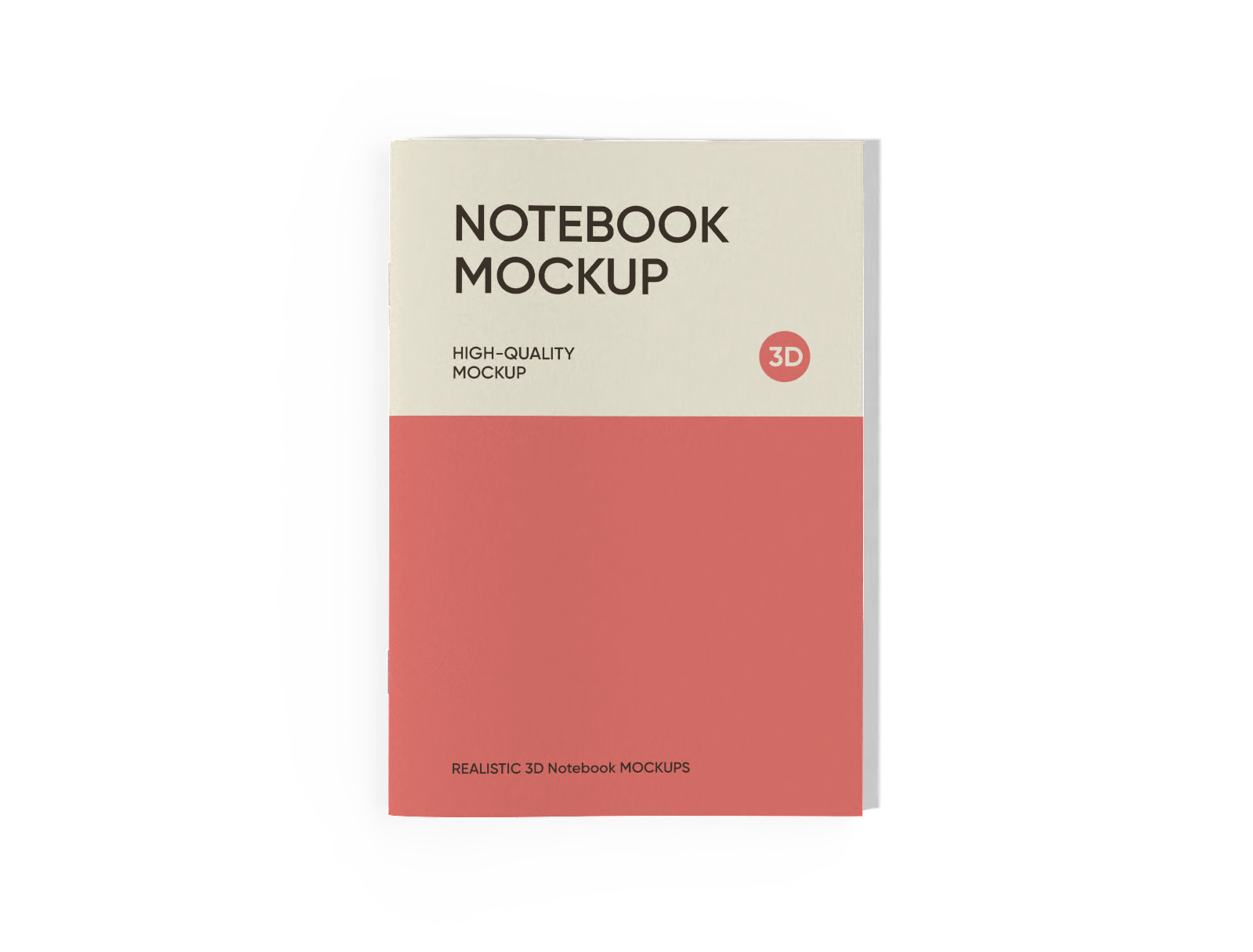 A5 notebook — White paperboard
