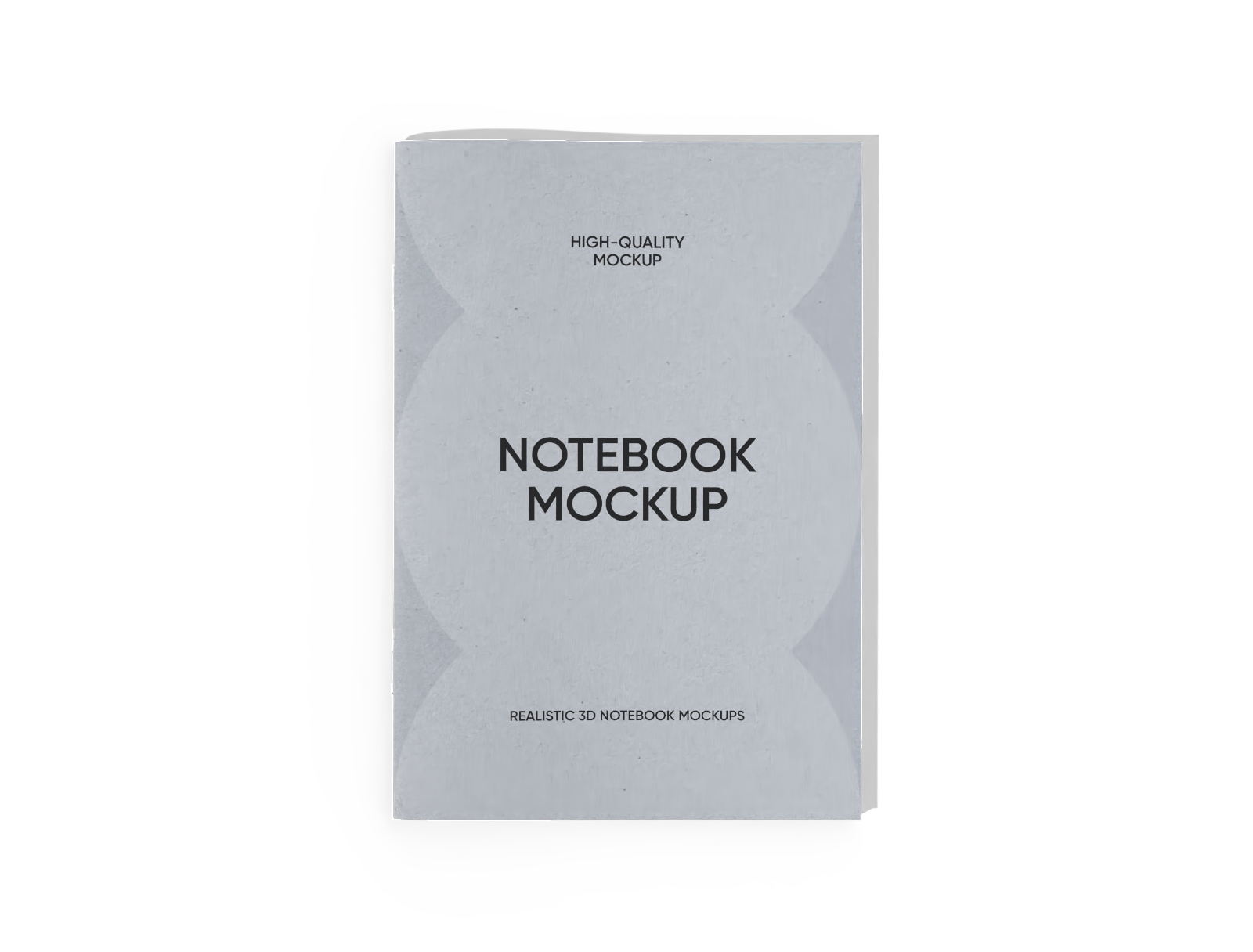 A5 notebook — White paperboard