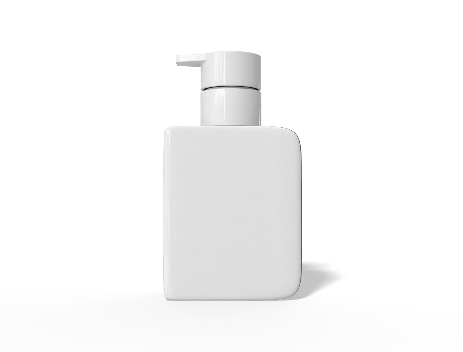 250 ml lotion bottle — Glossy plastic