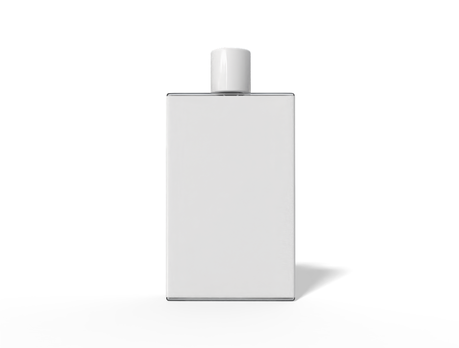 260ml plastic shampoo bottle — Glossy plastic