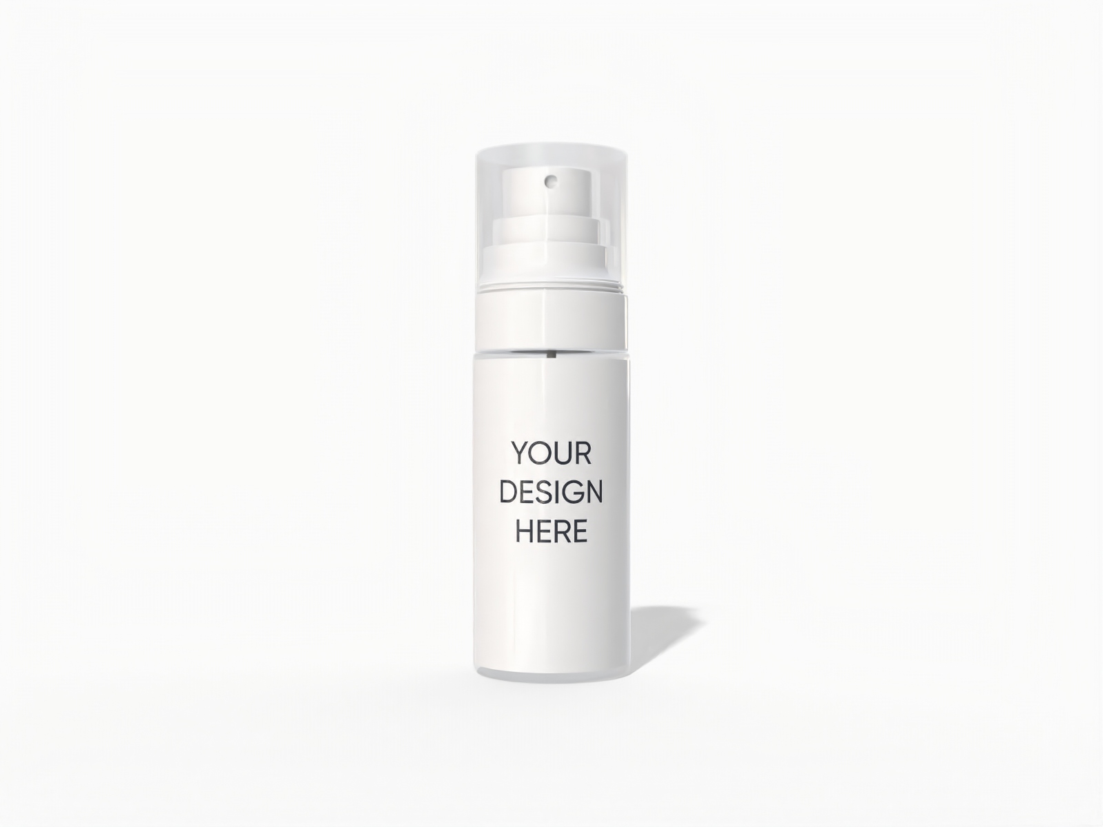 100 ml plastic spray bottle — Glossy plastic