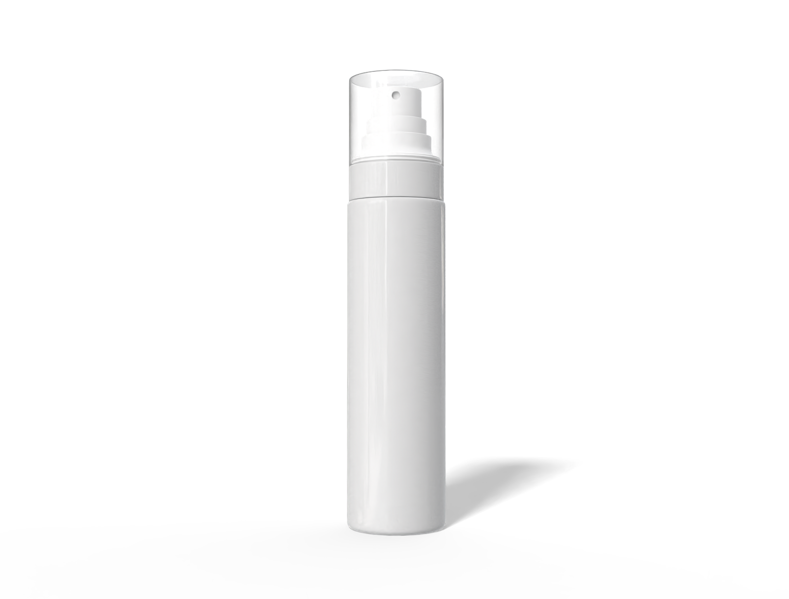 160 ml white spray bottle — Glossy plastic