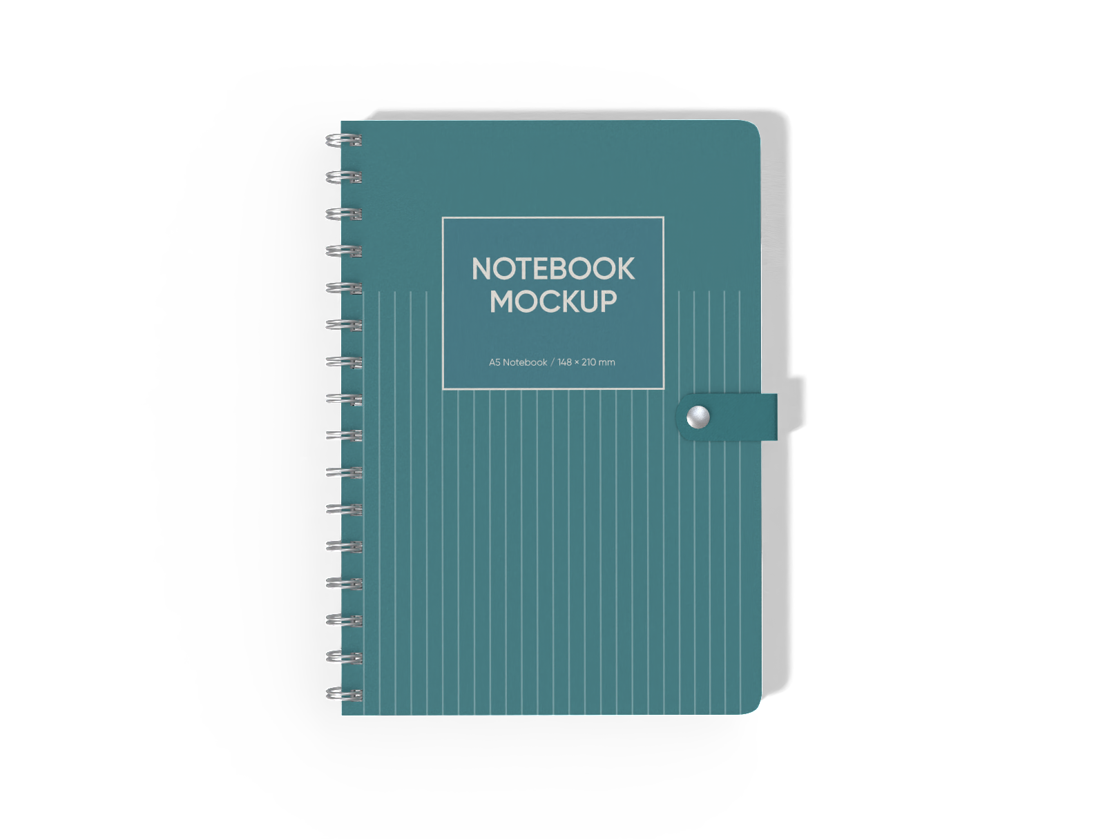 A5 notebook — White paperboard