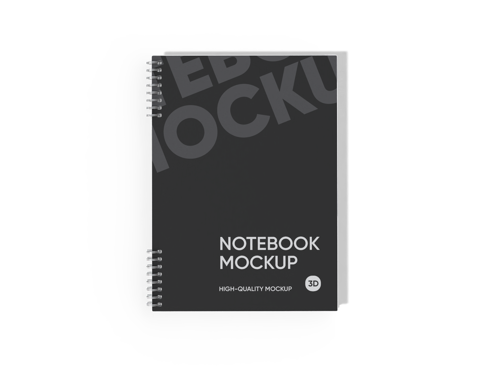 A4 notebook — White paperboard