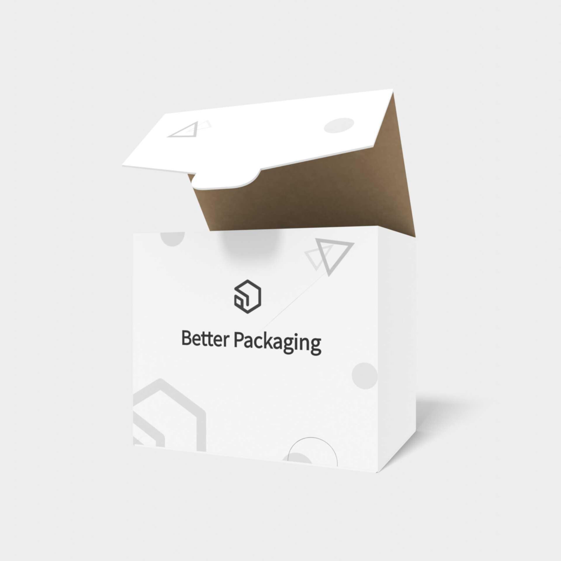 Auto bottome snap lock boxes flip top tuck end box variations — White paperboard