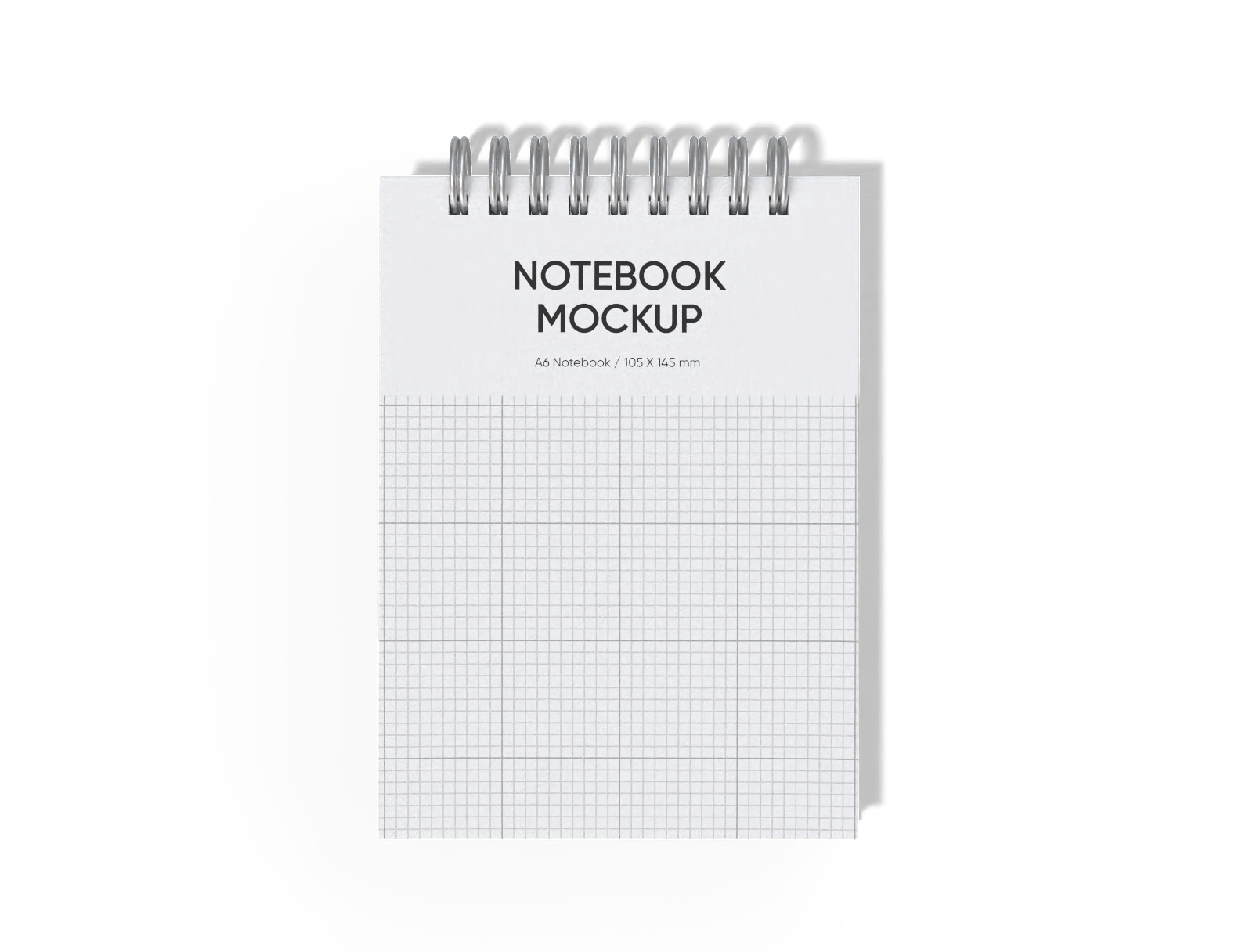 A6 notebook — White paperboard