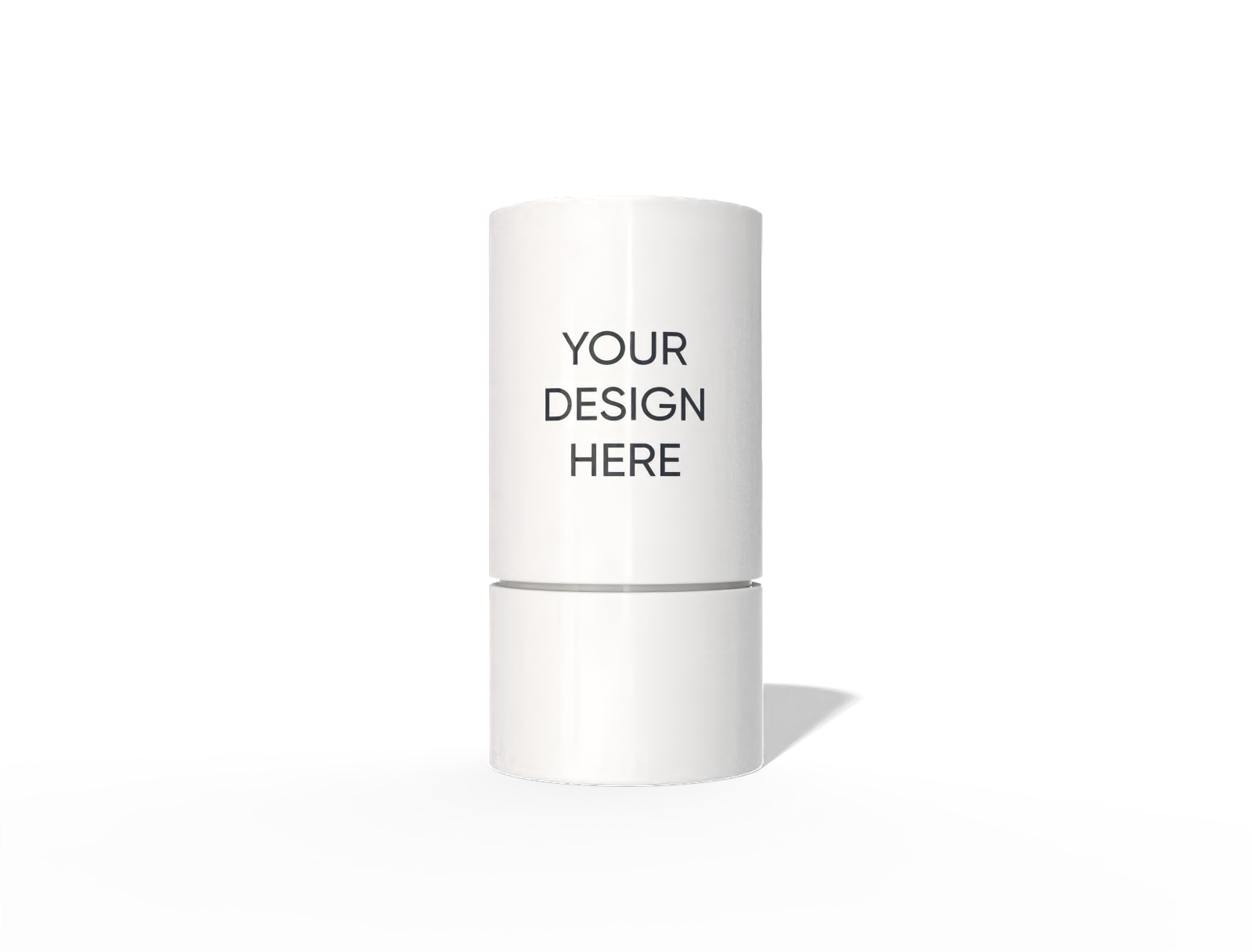 Cosmetic paper tube — Glossy plastic