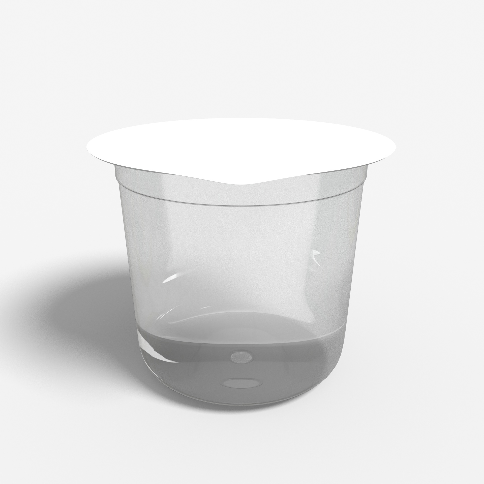 Sealed cup cup packaging plastic cup — Glossy plastic