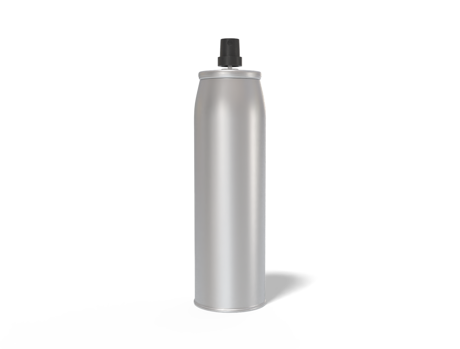 Aerosol spray can — Matte metal
