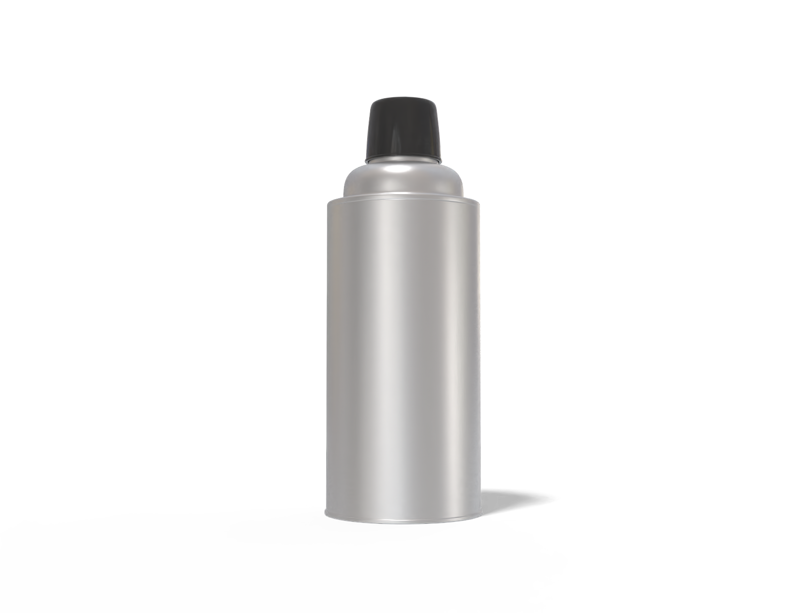 Aerosol spray can — Matte metal