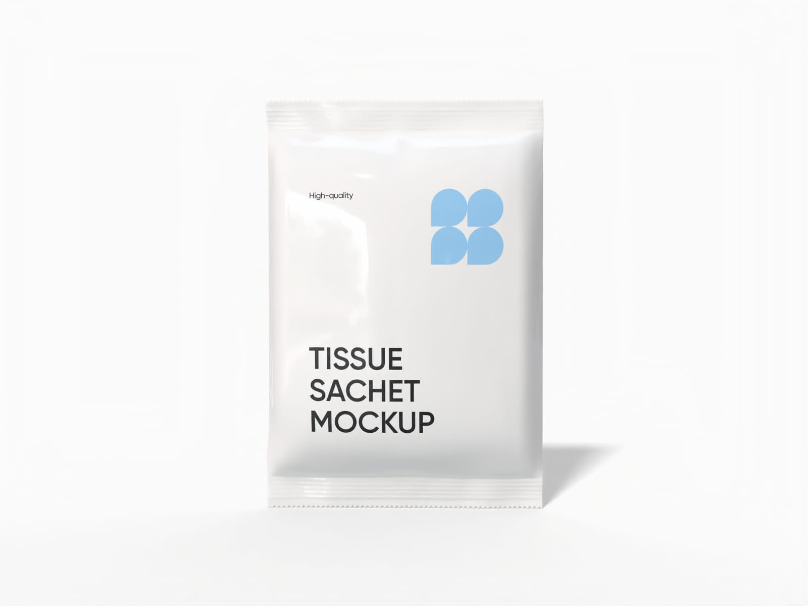 Sachet packaging — Glossy plastic