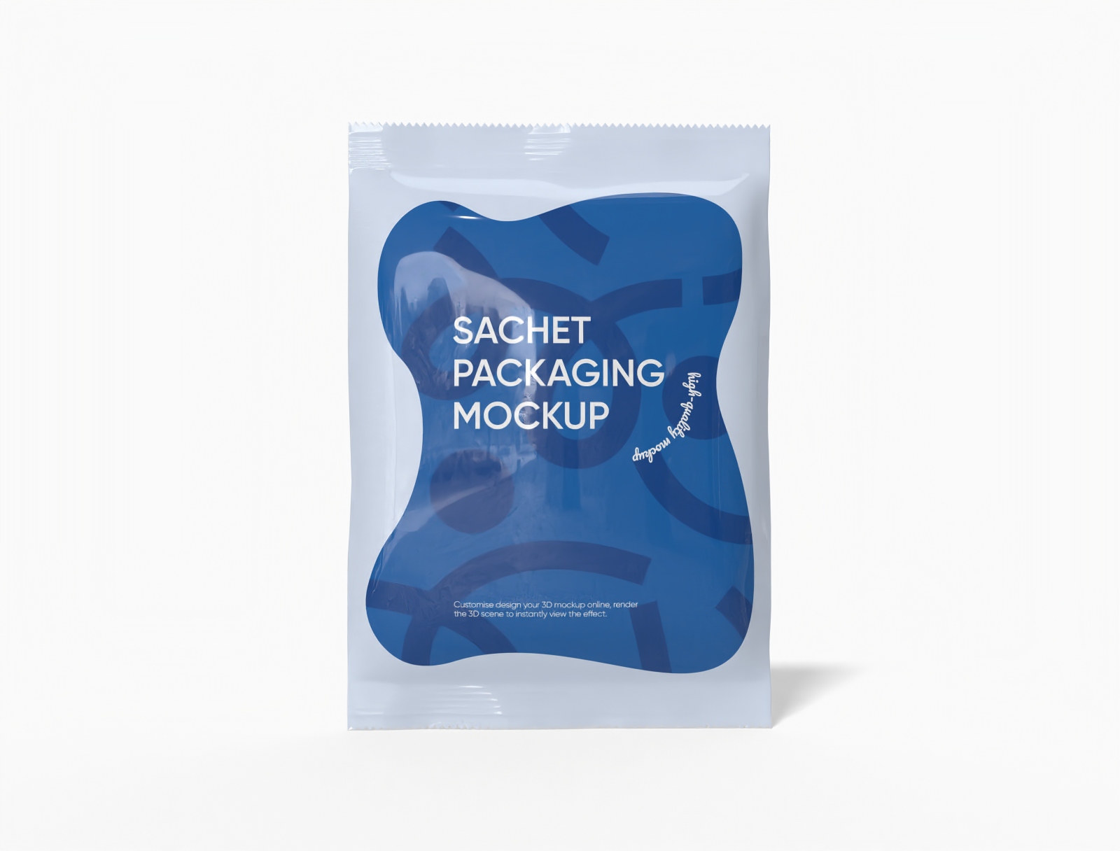 Sachet packaging — Glossy plastic