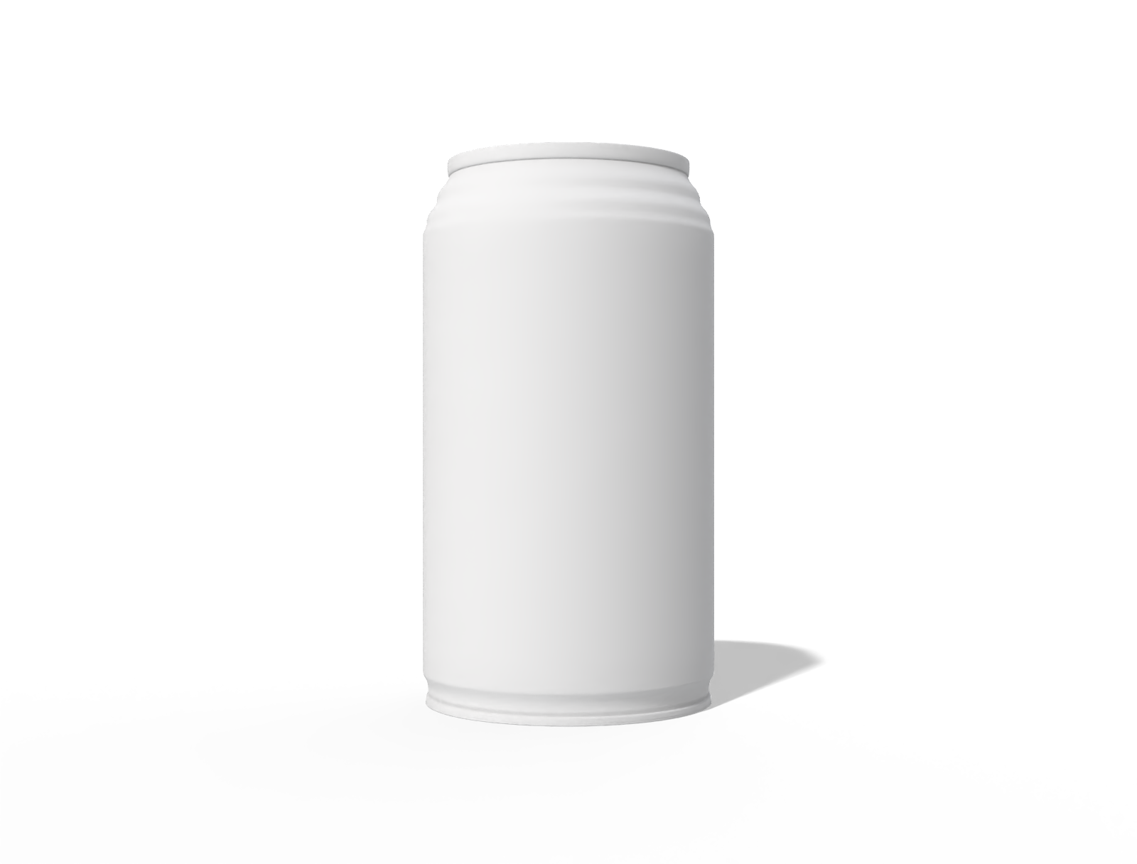 Tall tin can — Matte metal