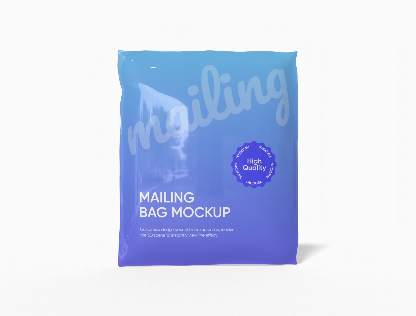 Mailer bag — Glossy plastic