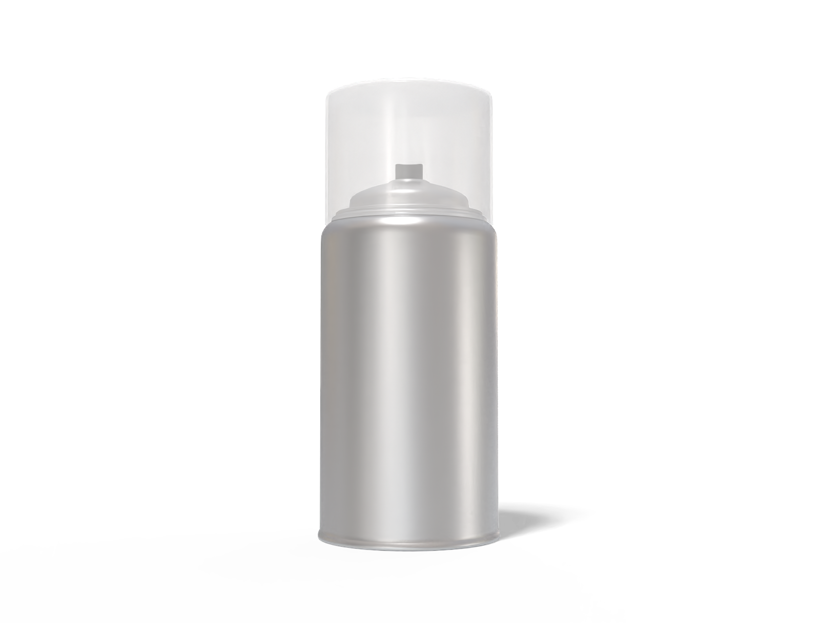 Aerosol spray can — Matte metal