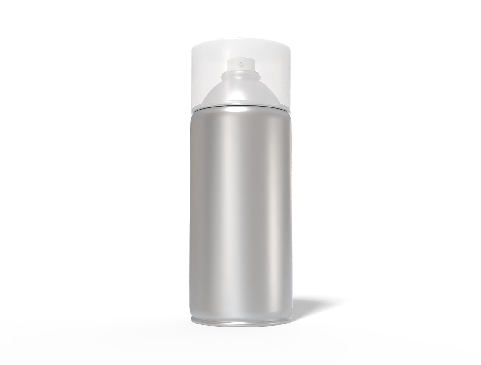 Aerosol spray can — Matte metal