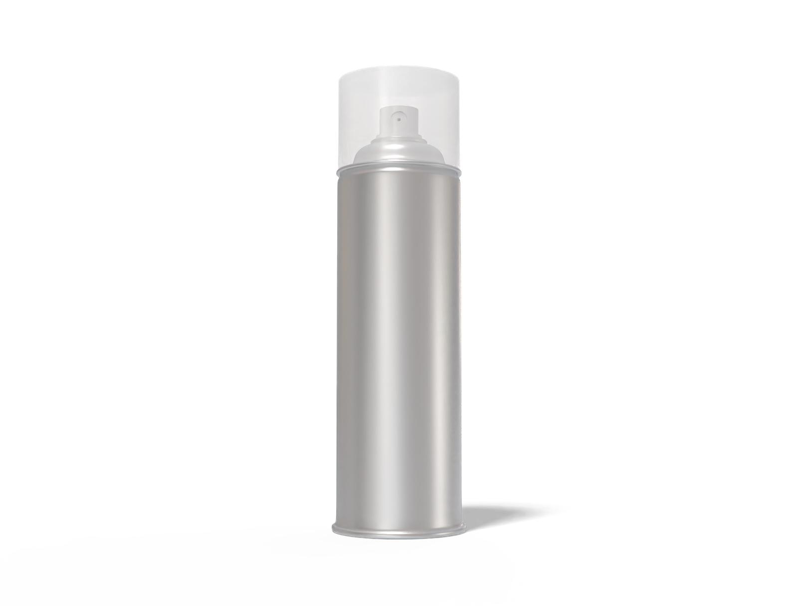 Aerosol spray can — Matte metal