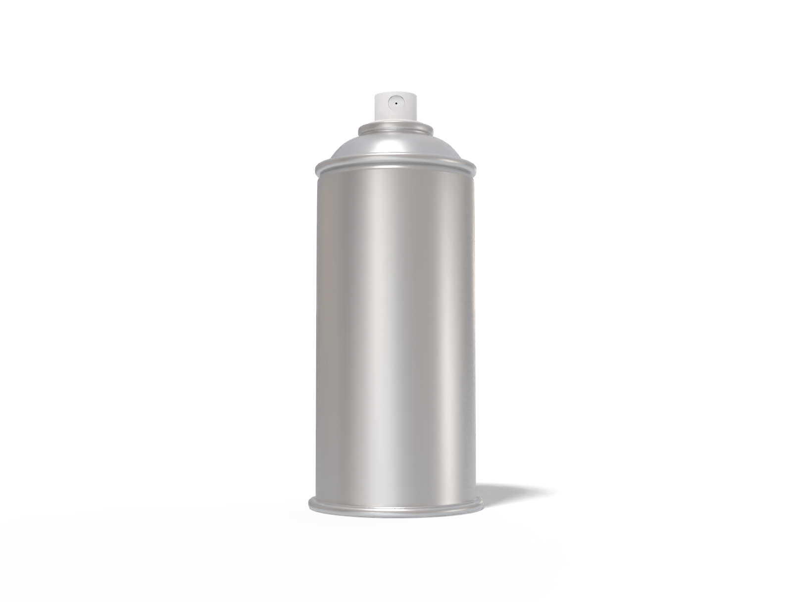 Aerosol spray can — Matte metal