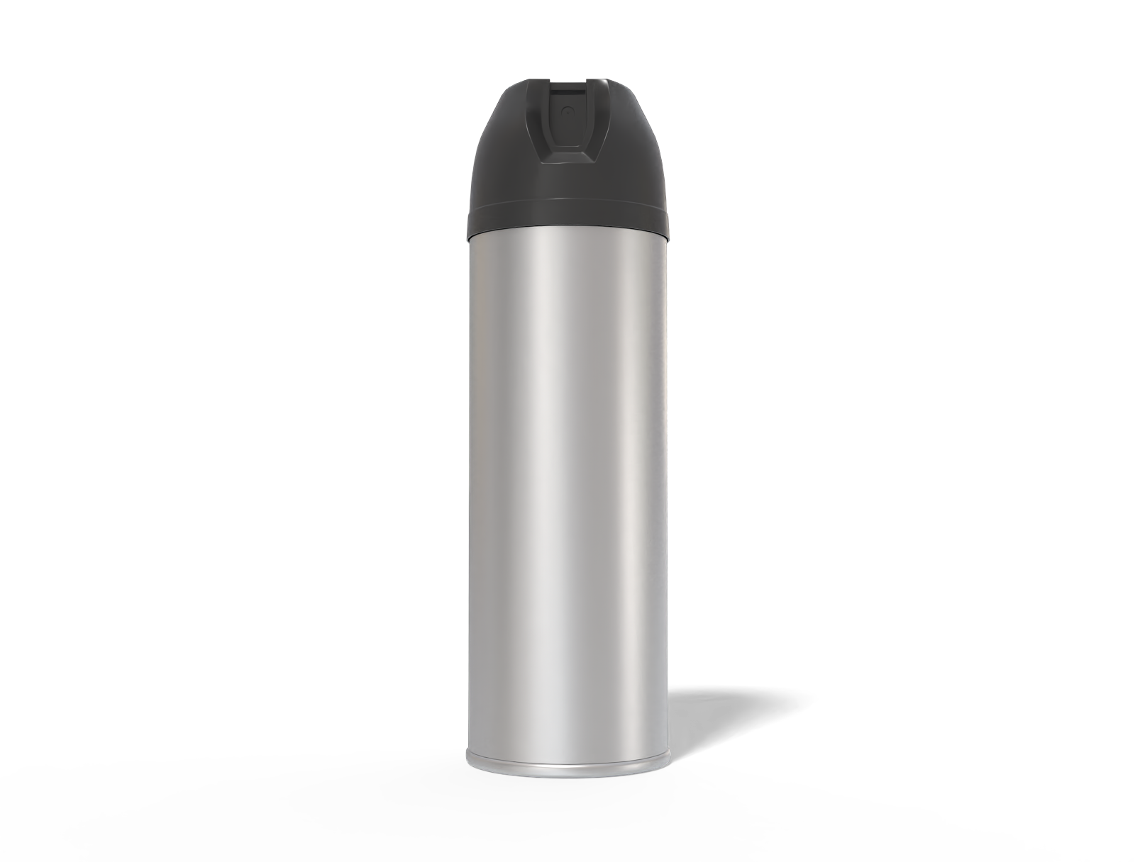 Aerosol spray can — Matte metal