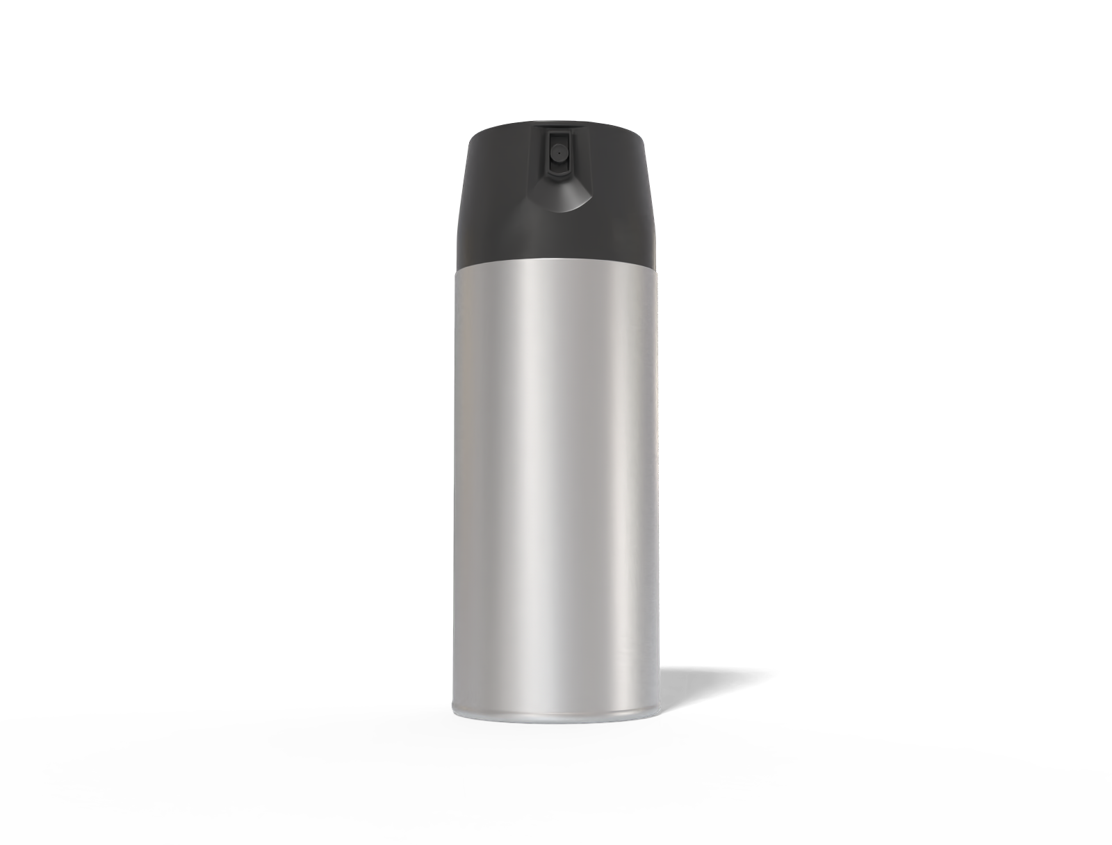 Aerosol spray can — Matte metal