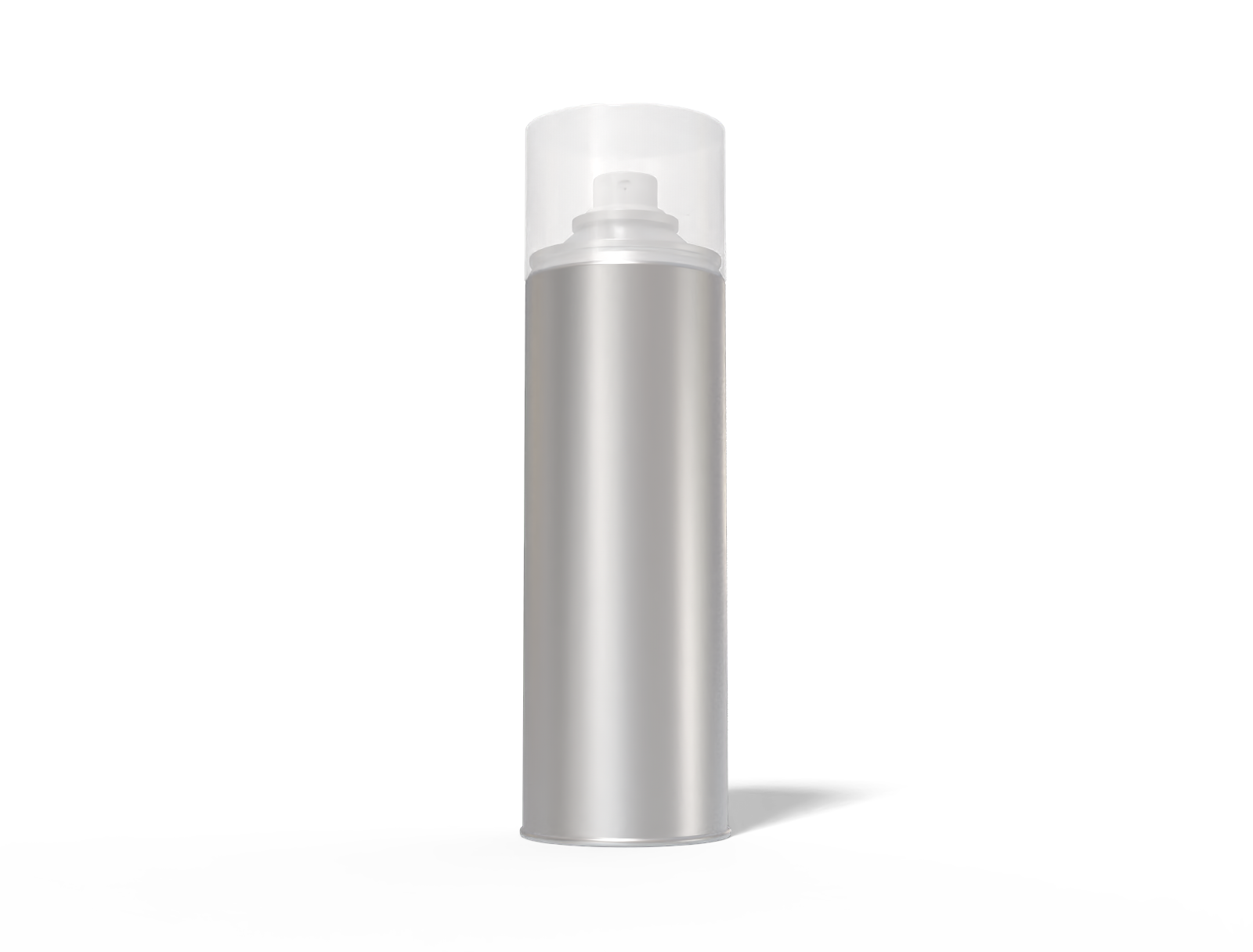 Aerosol spray can — Matte metal