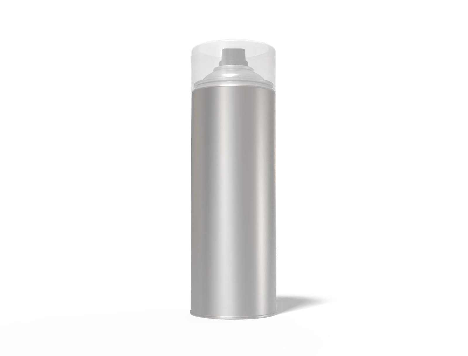 Aerosol spray can — Matte metal
