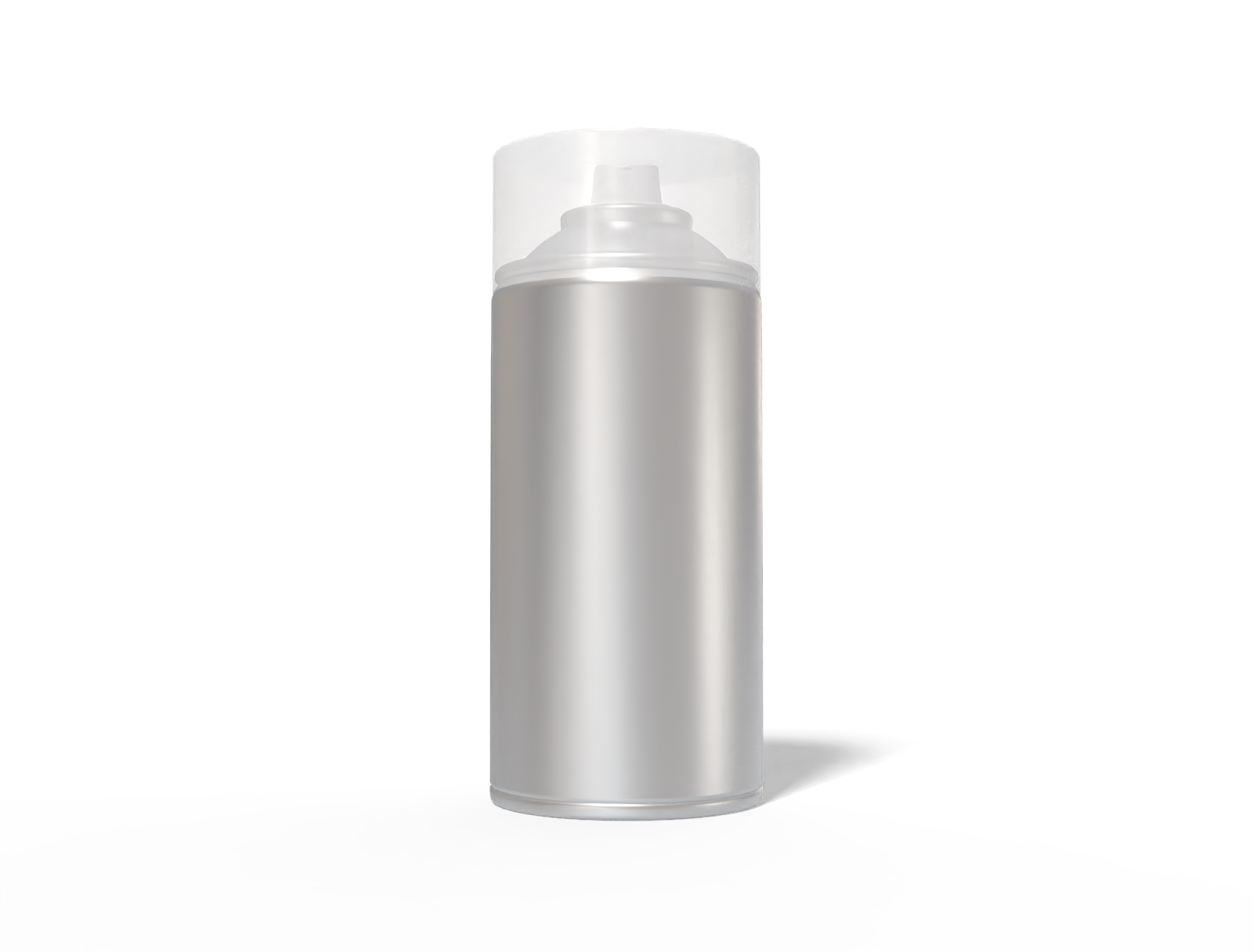 Aerosol spray can — Matte metal