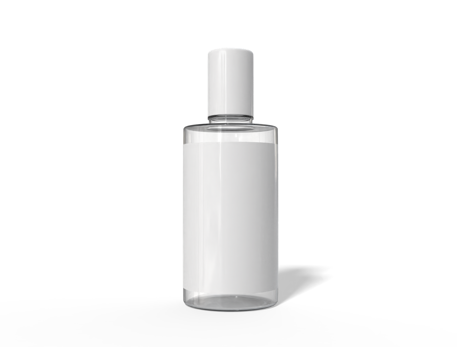 50 ml cosmetic glass bottle — Glossy glass