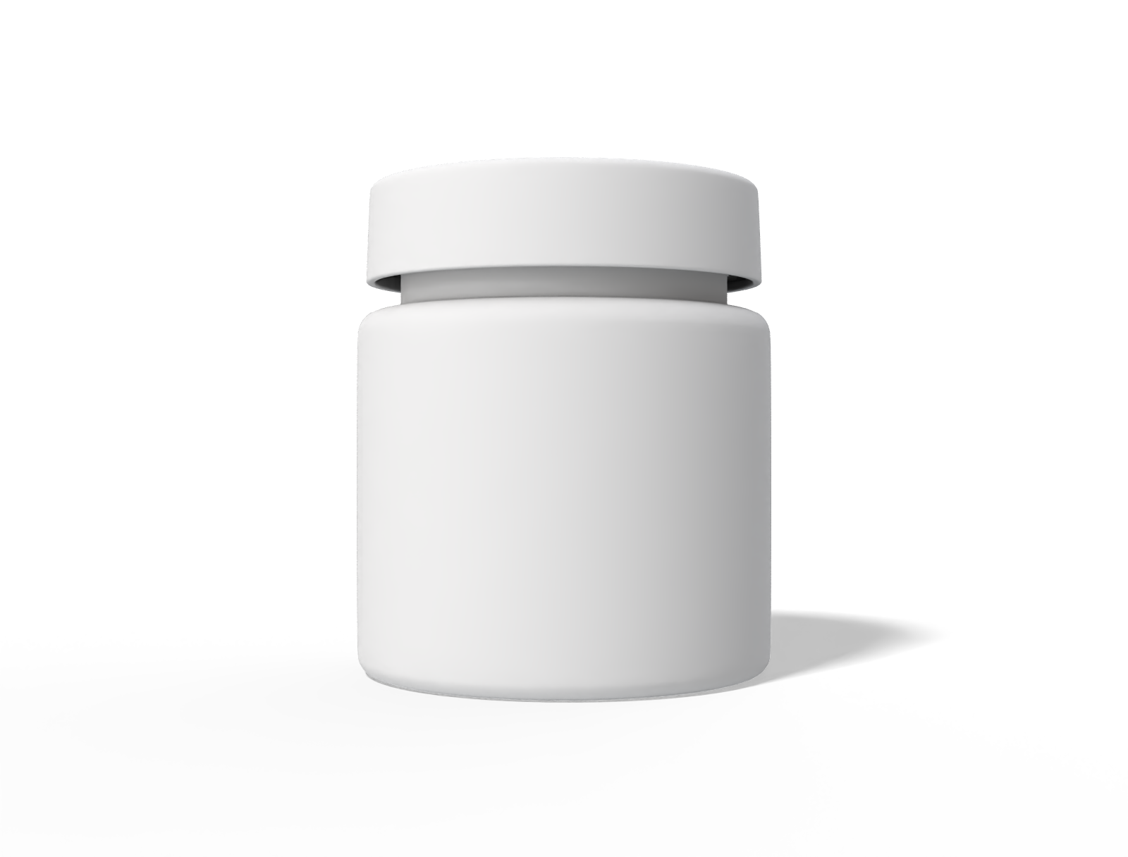 Cosmetic bottle — Clear glossy plastic