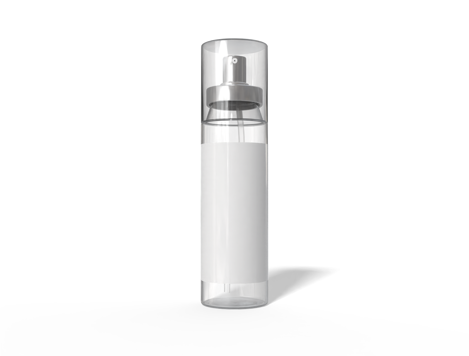 80 ml cosmetic spray bottle — Glossy glass