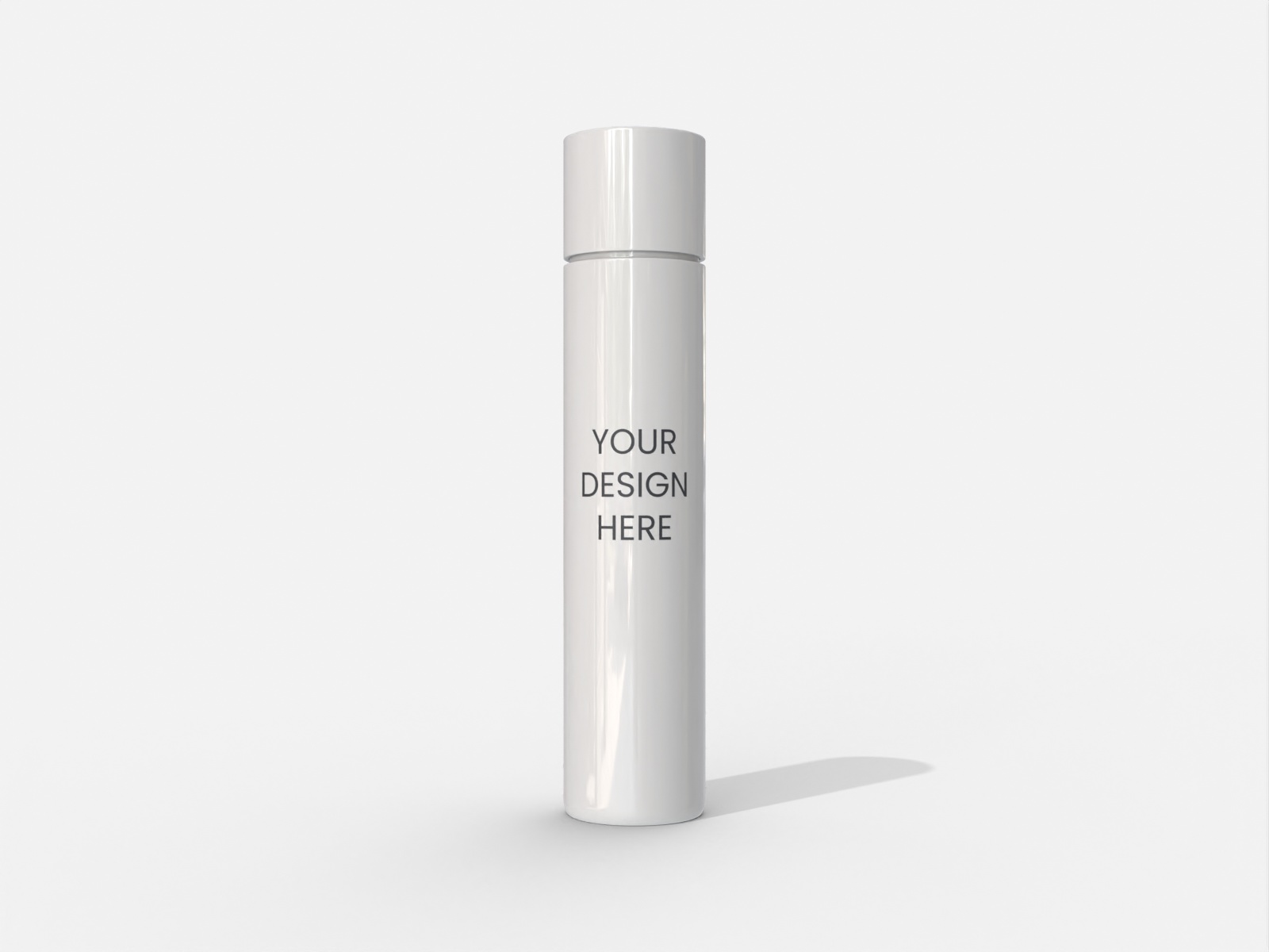 Skincare bottle — Glossy glass