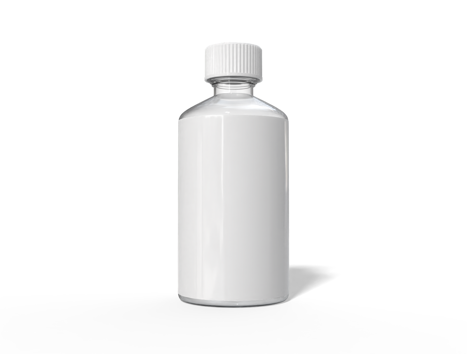 200 ml essential oil bottle — Glossy glass