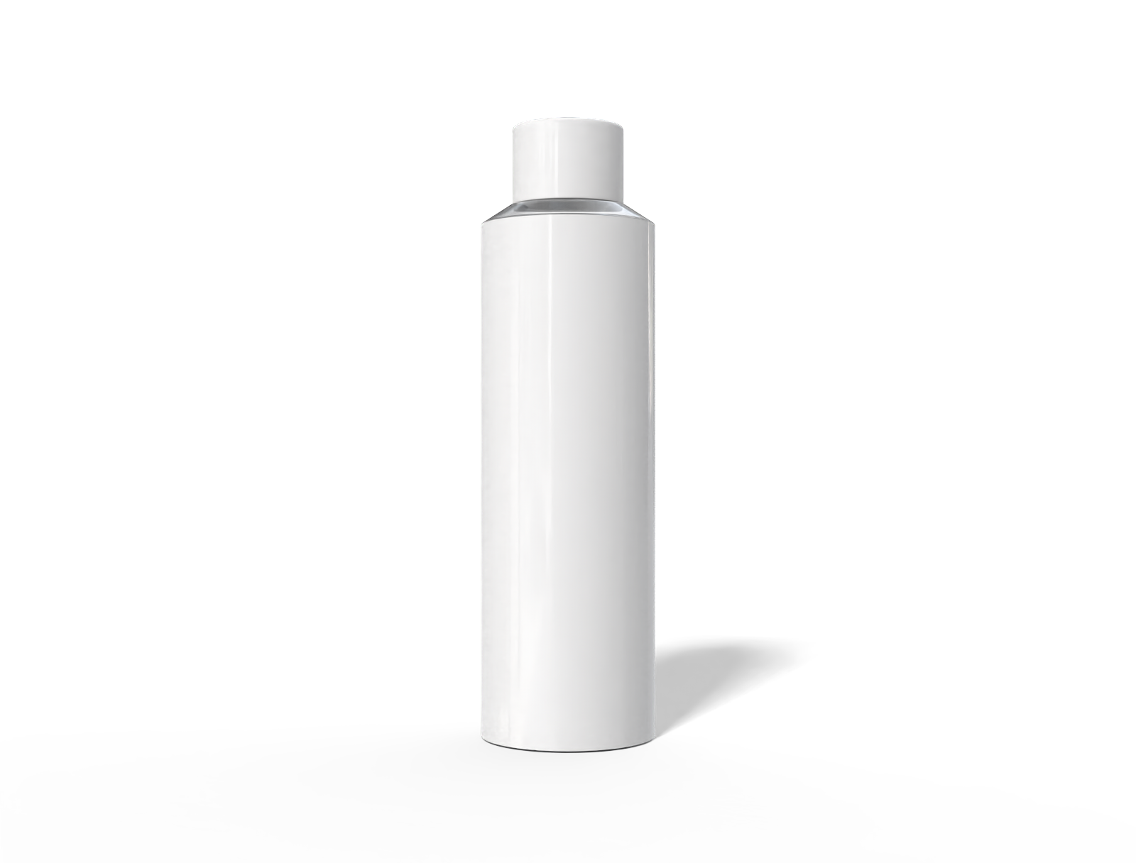 120 ml cosmetic spray bottle — Clear glossy plastic