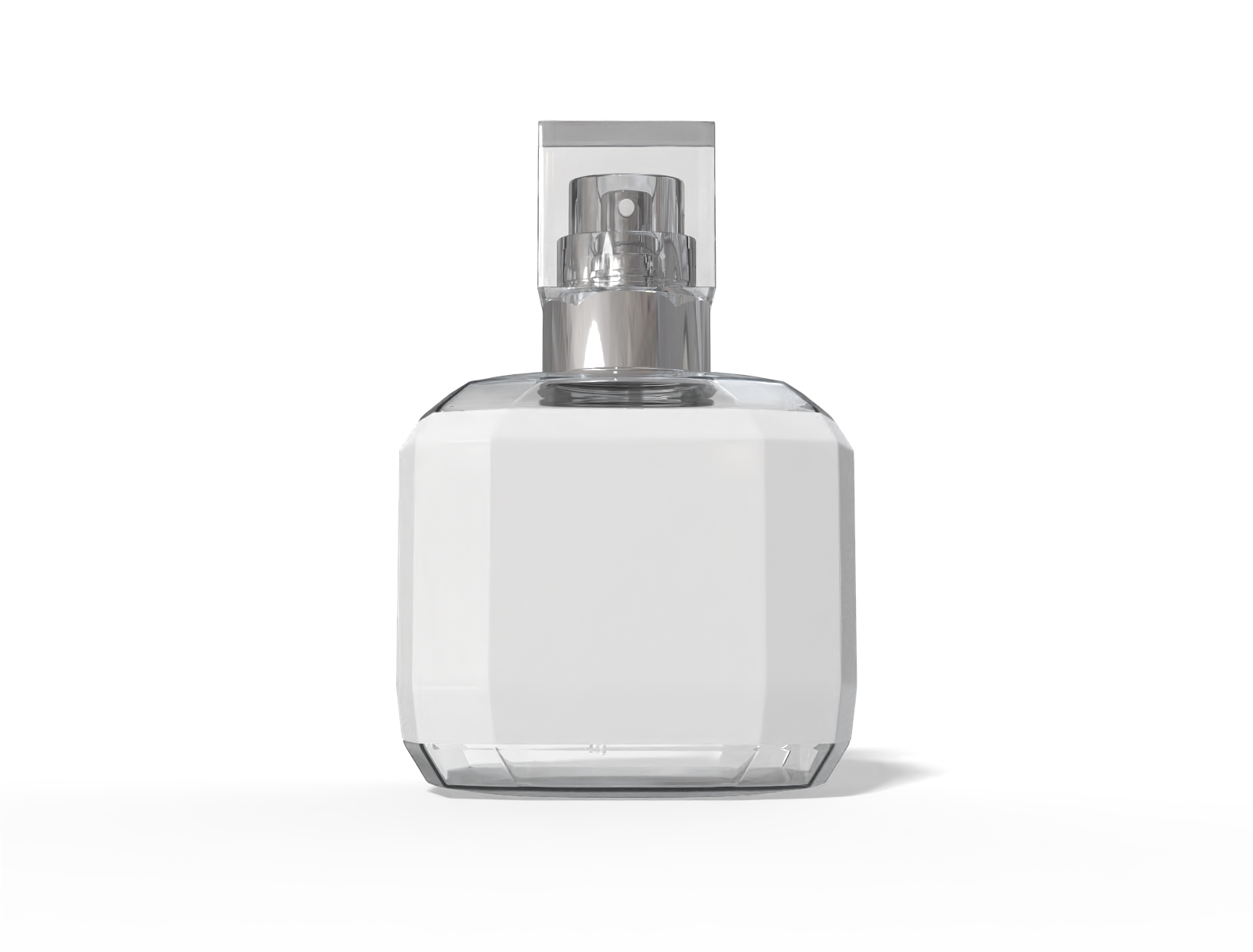 50 ml glass perfume bottle — Glossy glass