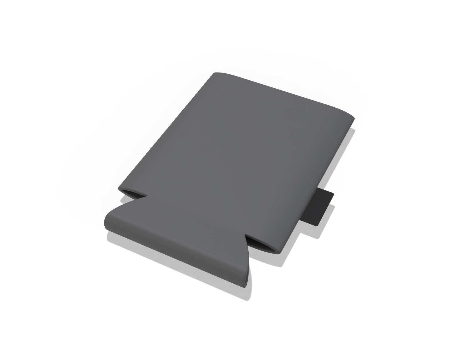Foldable koozie — Rubber