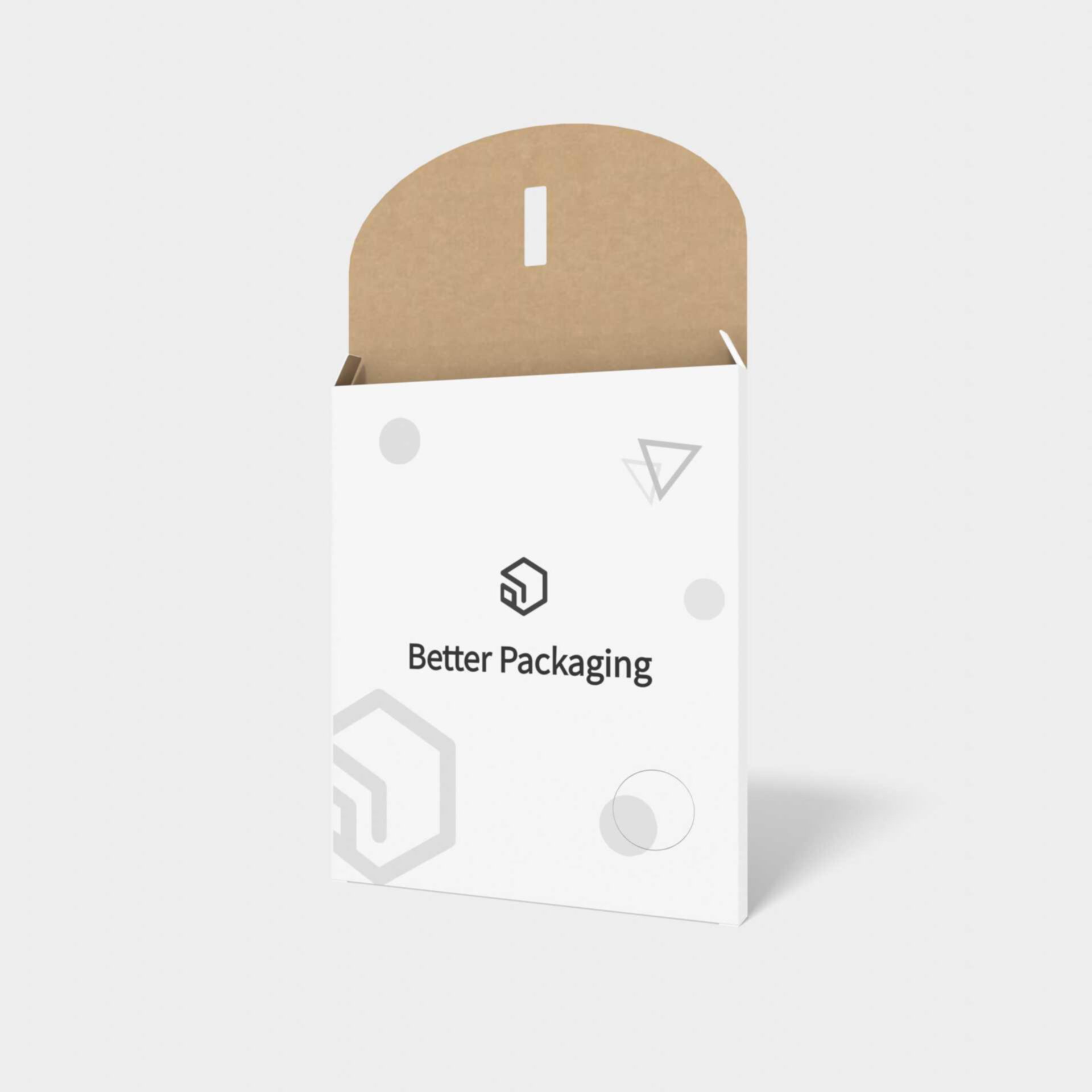 A4 folder bag — White paperboard