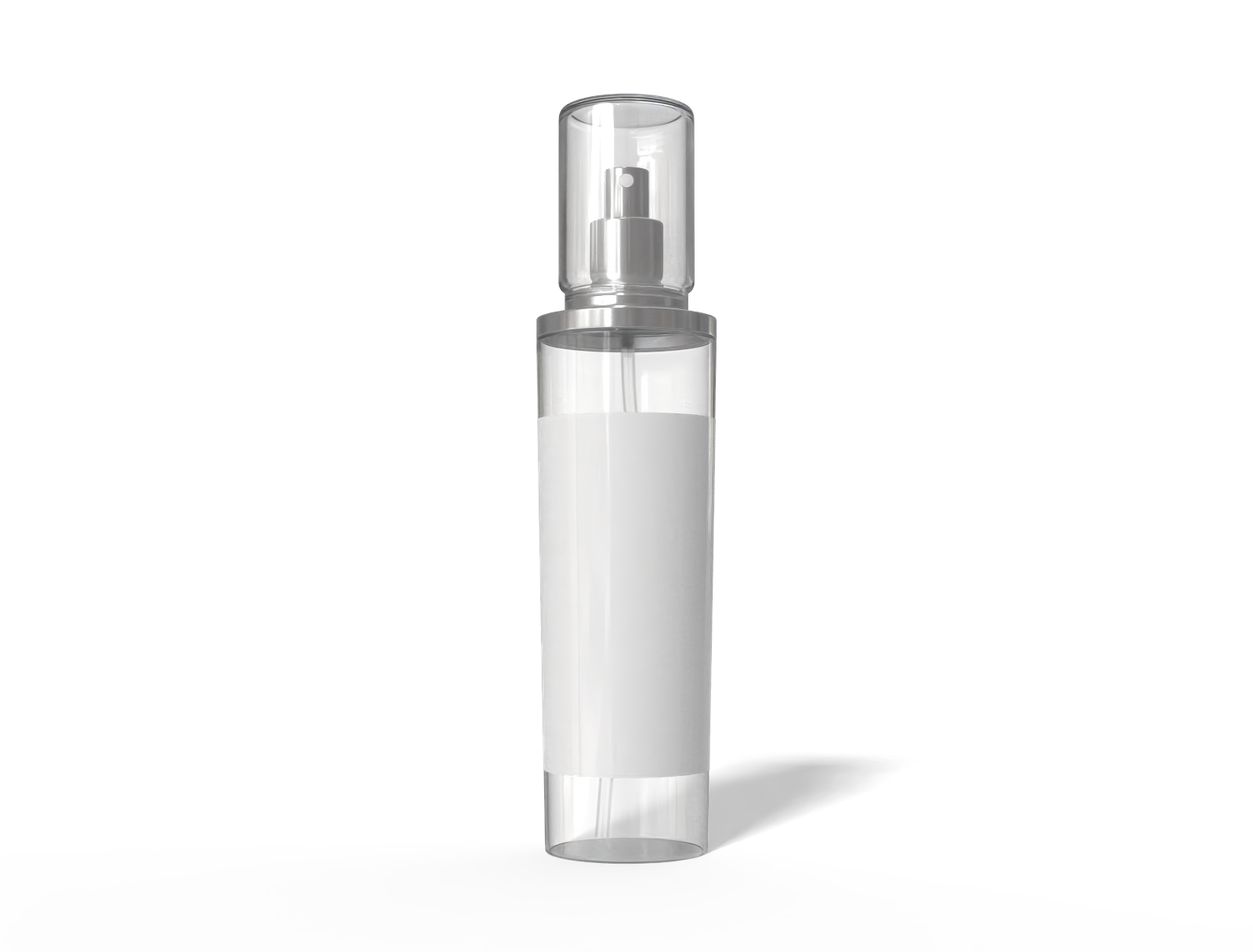 100 ml cosmetic spray bottle — Glossy glass