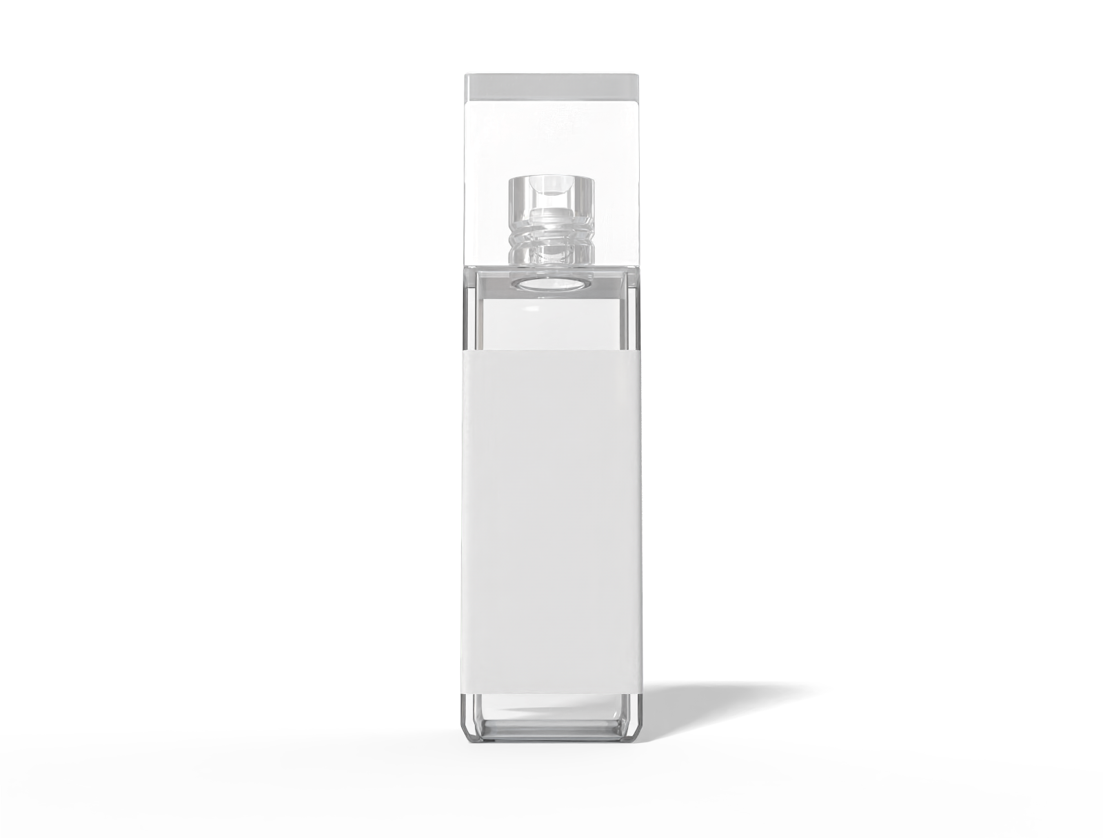 Cosmetic glass bottle — Glossy glass