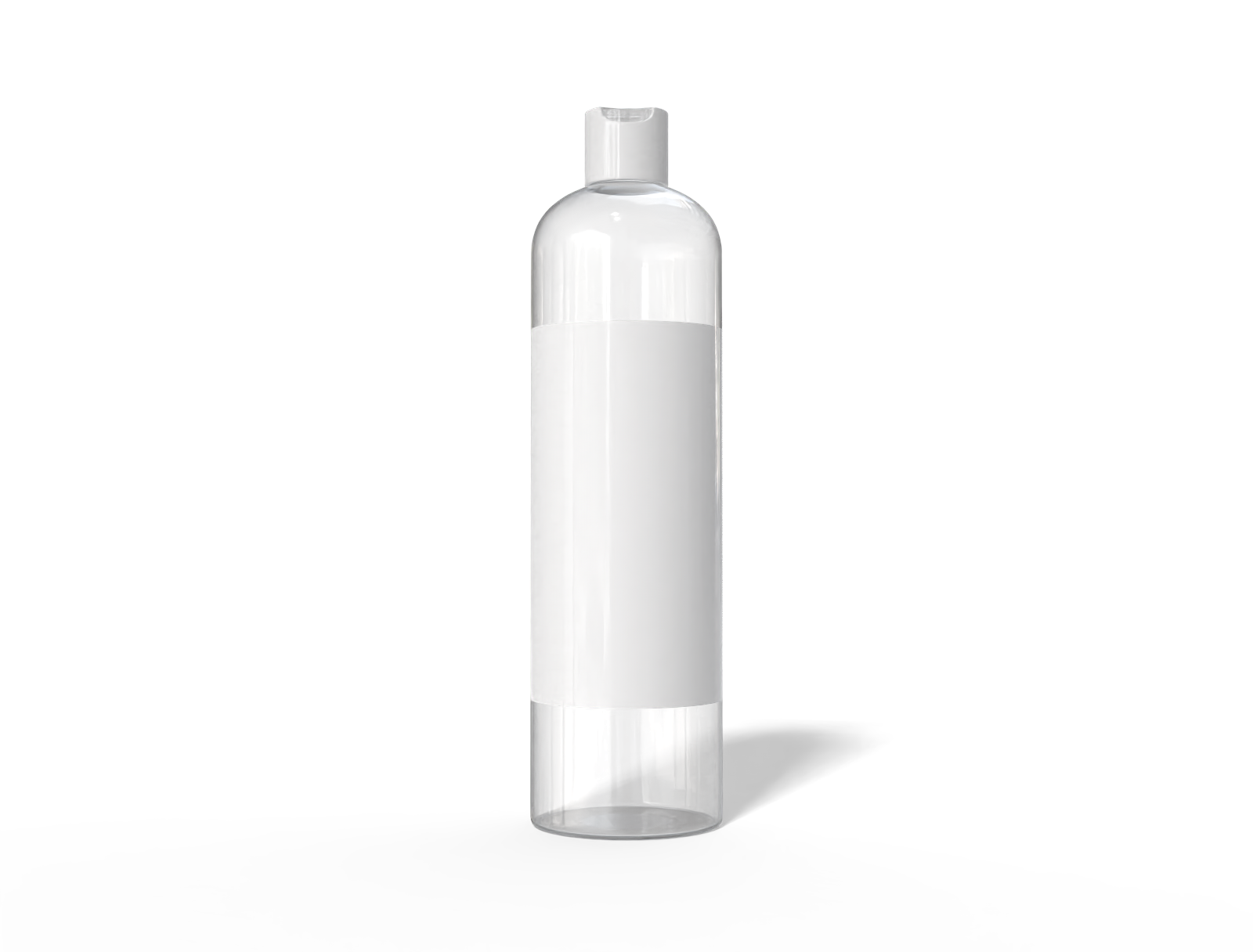 Cosmetic bottle — Glossy glass