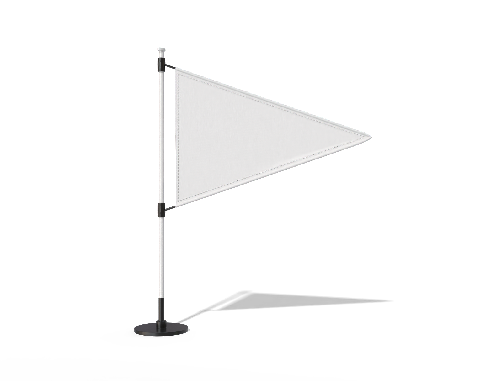 Triangle flag — Nonwoven fabric