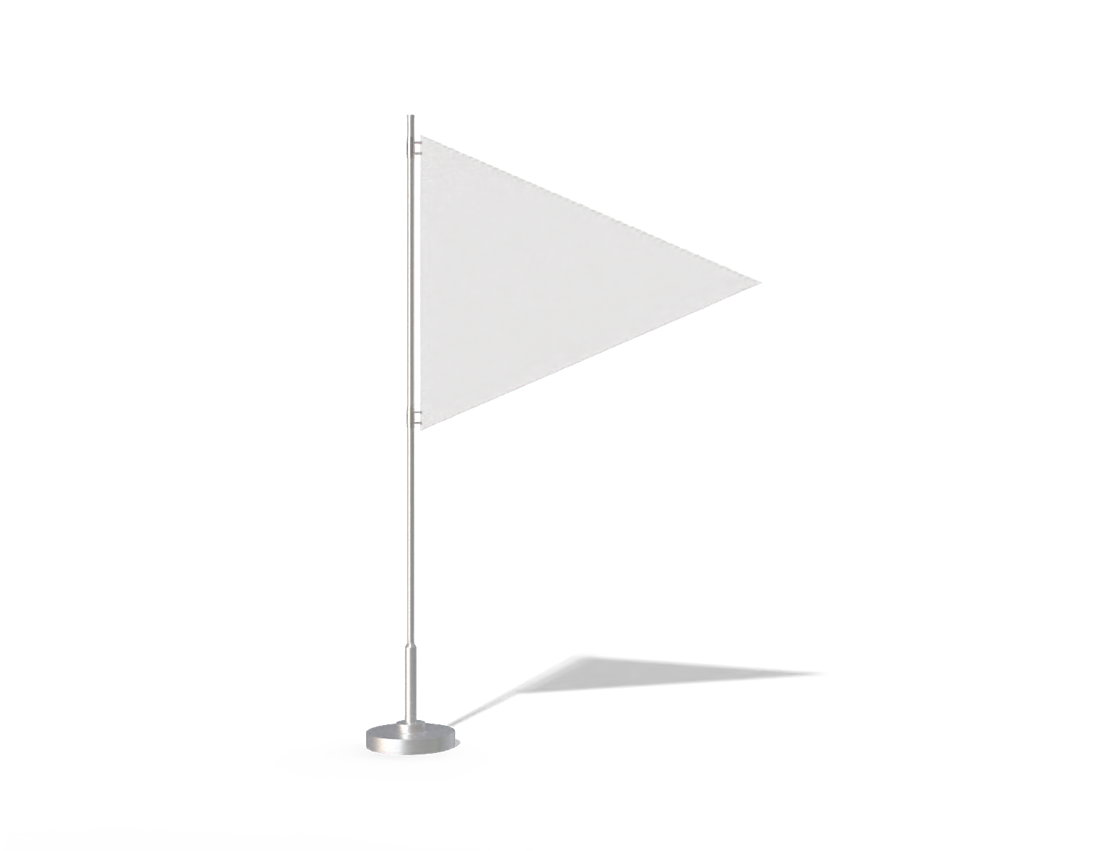 Triangle flag — Nonwoven fabric