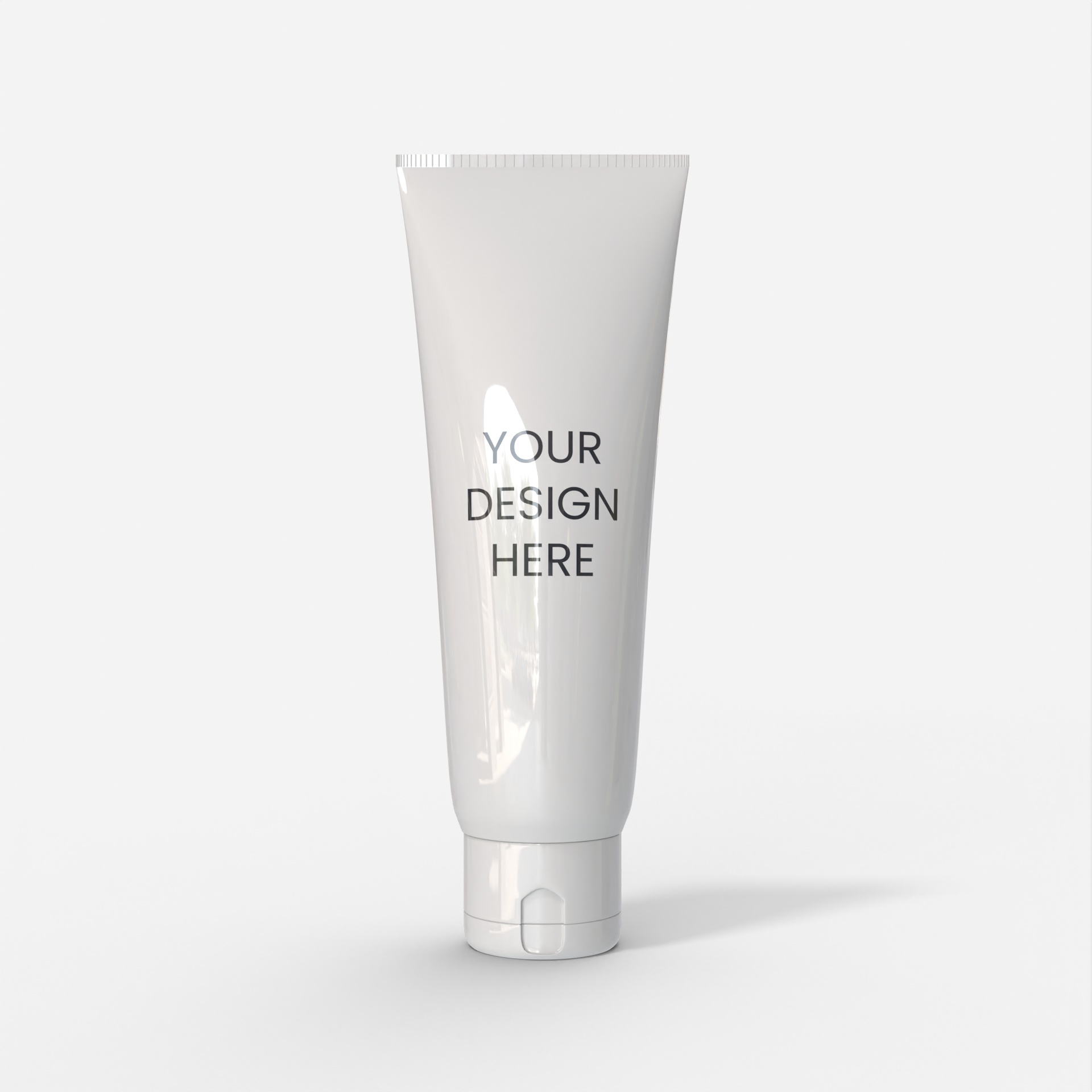 Cosmetic tube — Glossy plastic