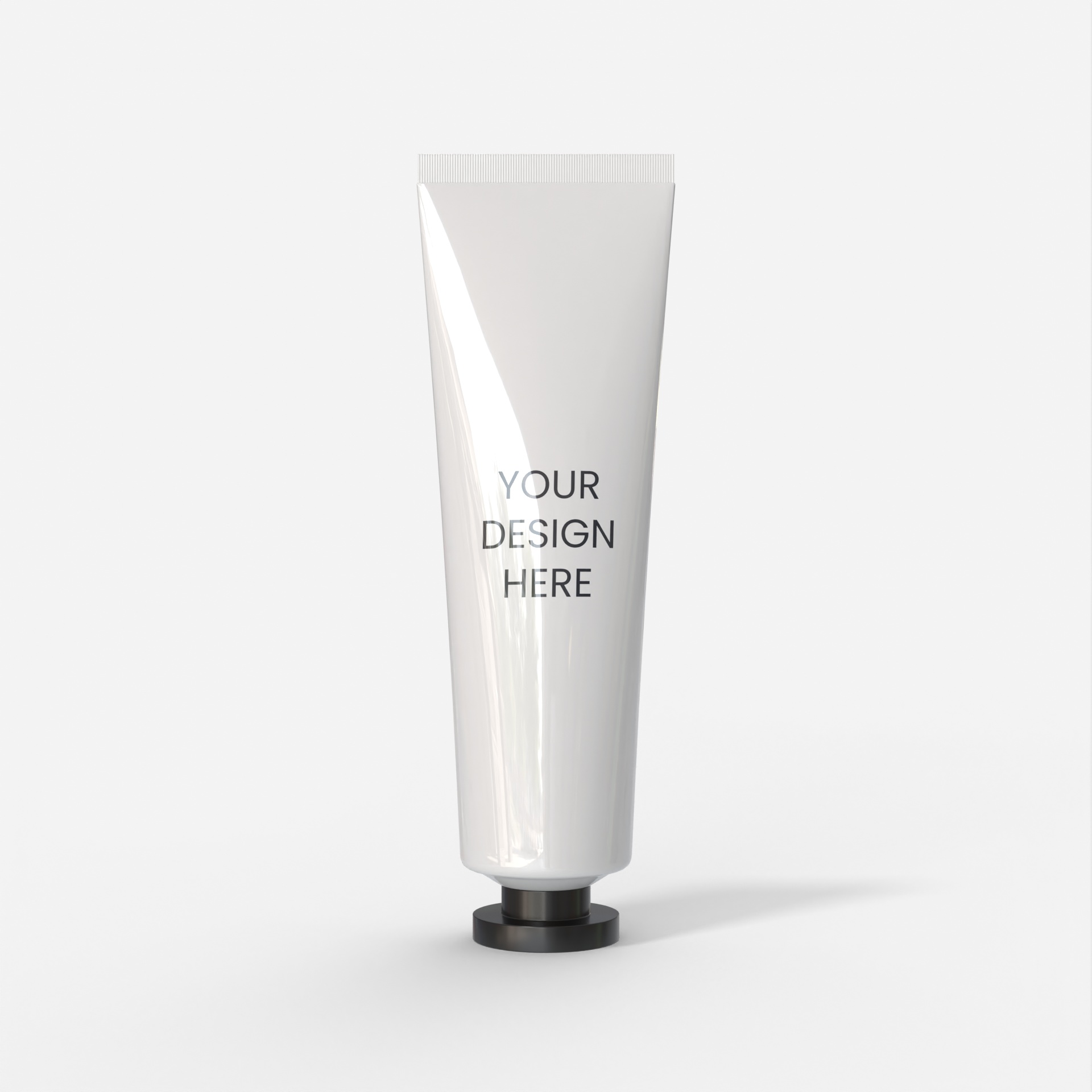Cosmetic tube — Glossy plastic