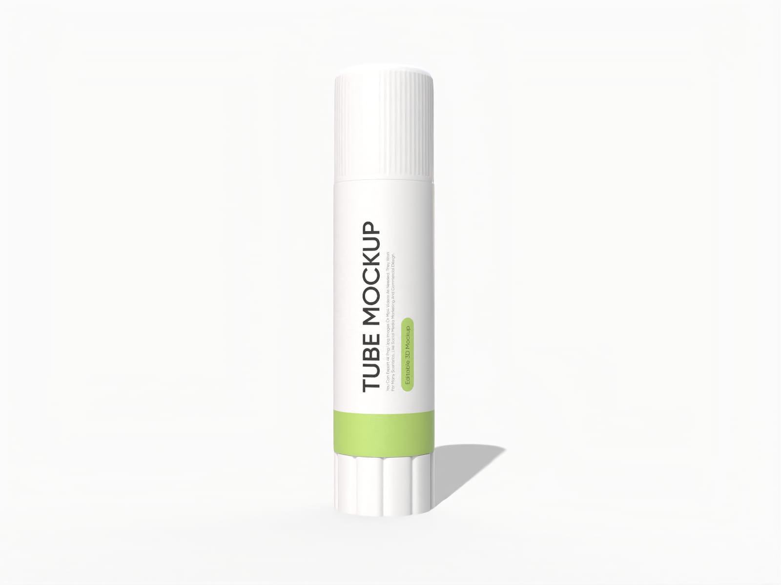 Stick tube — Glossy plastic