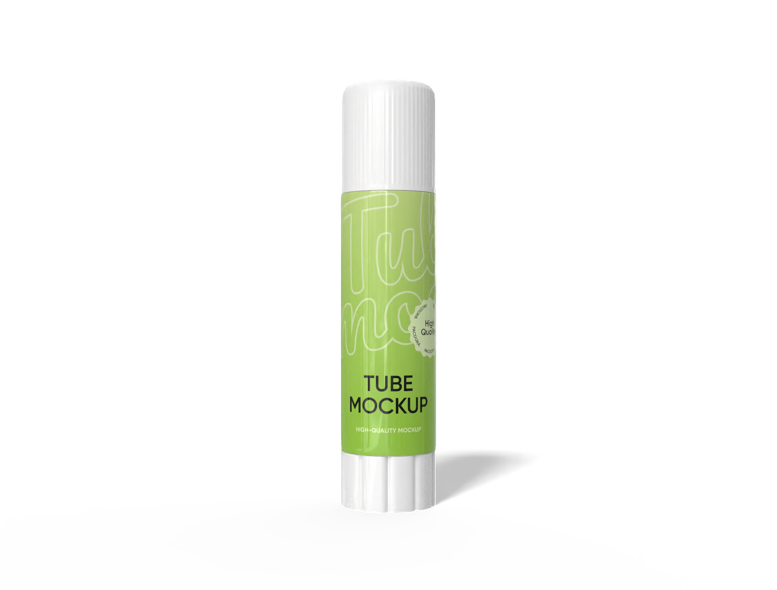 Stick tube — Glossy plastic