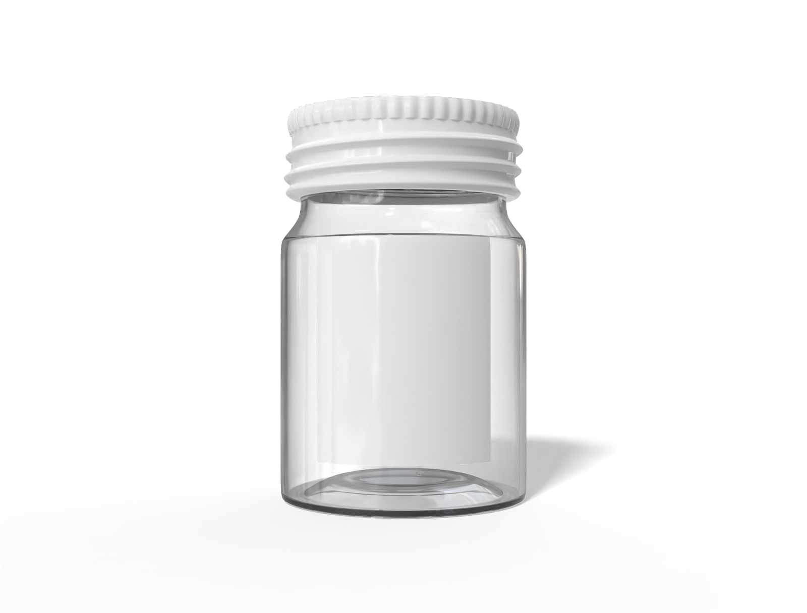 Glass bottle product — Glossy glass