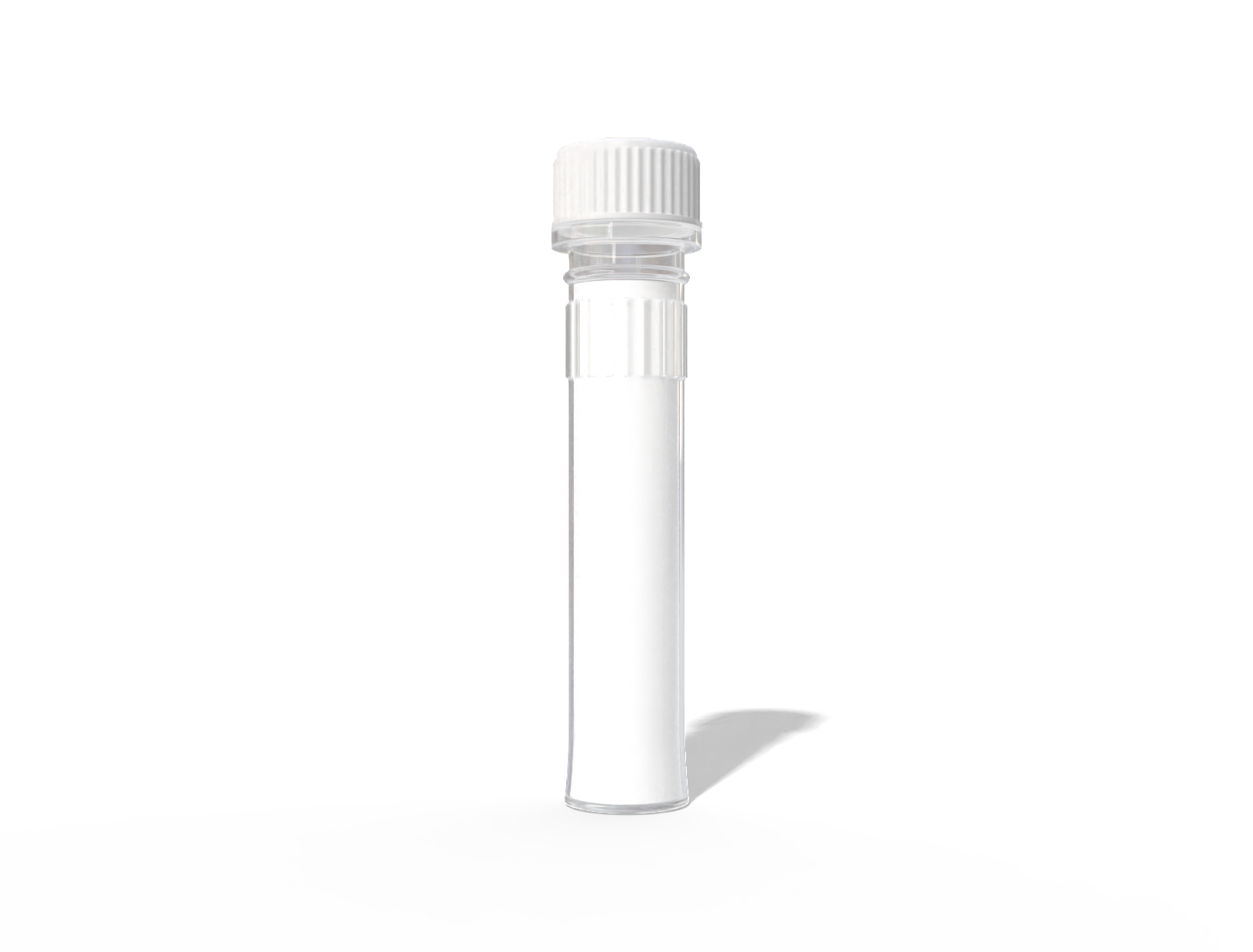 Centrifuge tube — Clear glossy plastic