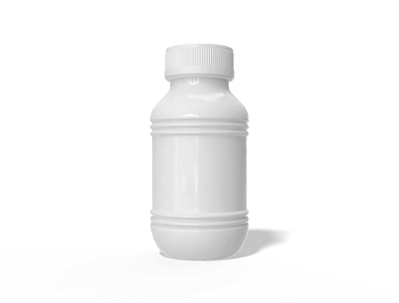 Supplement bottle — Matte plastic