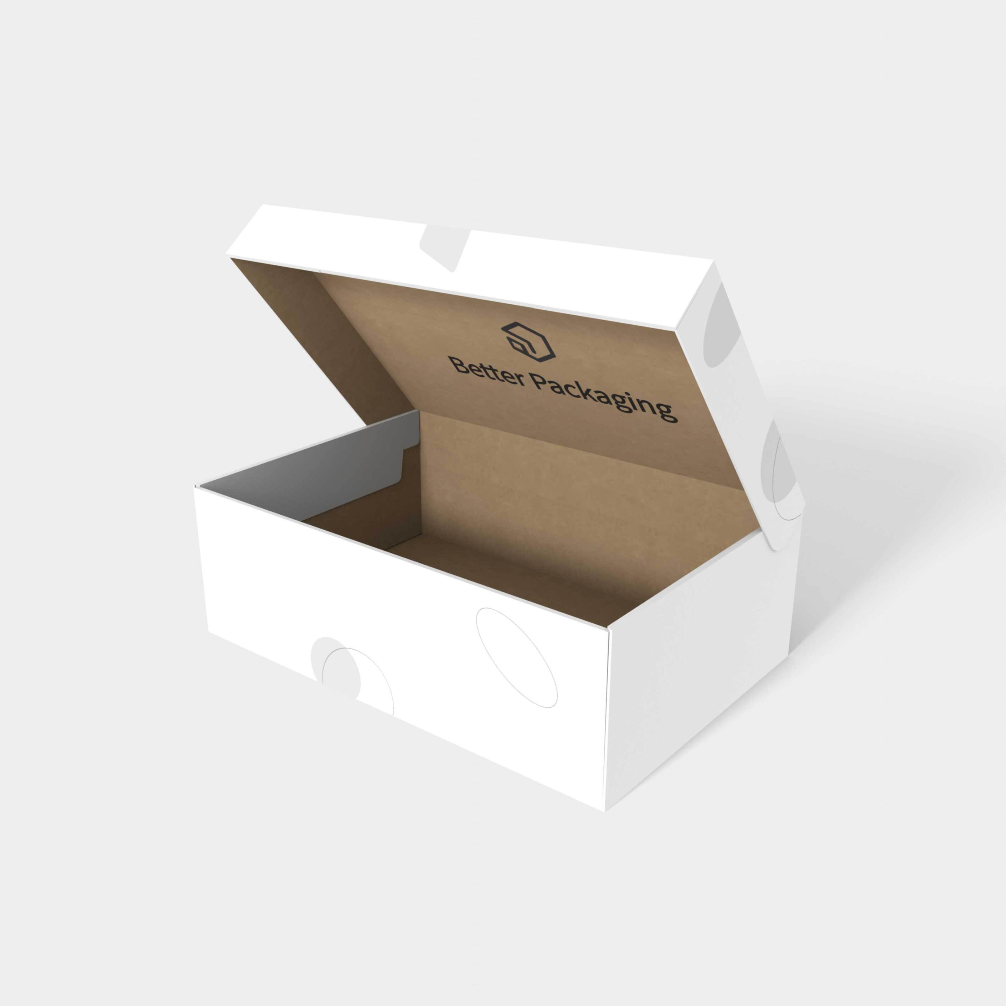 Flip top tuck front mailer box — Corrugated board