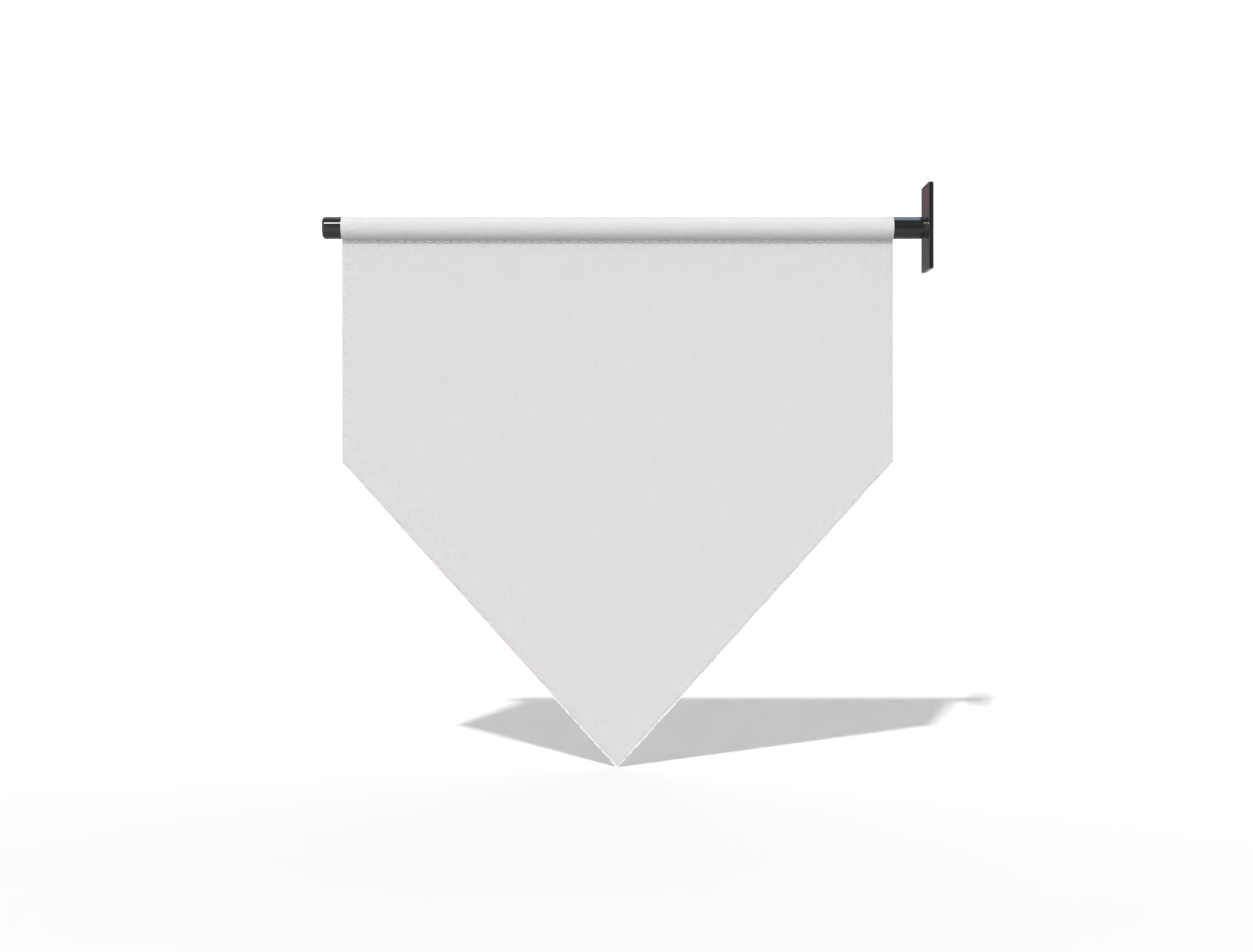 Triangle flag — Canvas